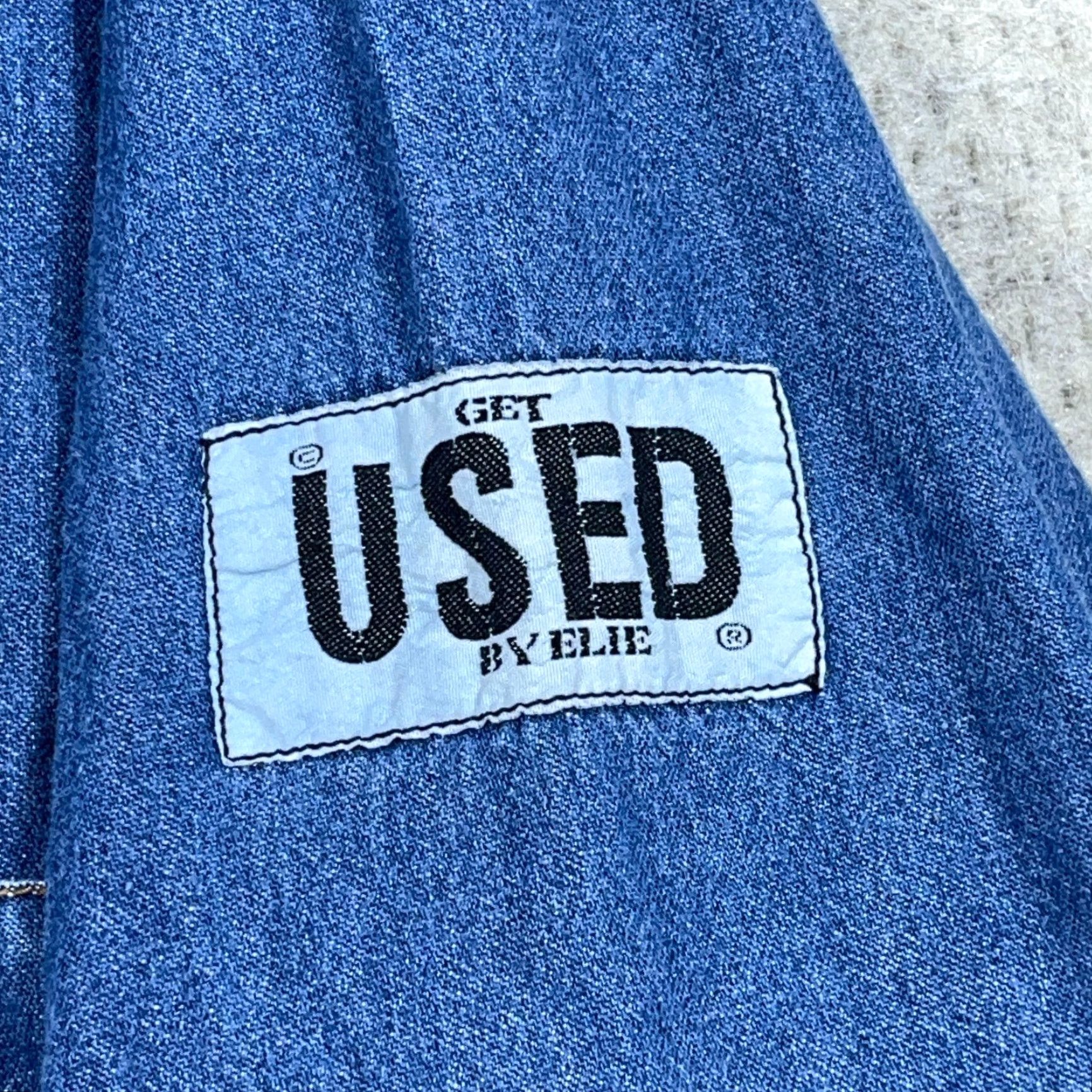 Denime Vintage Get Used Denim Shirt Men L Blue 80s 90s Cowboy Western Classic Shirt Boys Mens Size US L / EU 52-54 / 3 - 6 Thumbnail