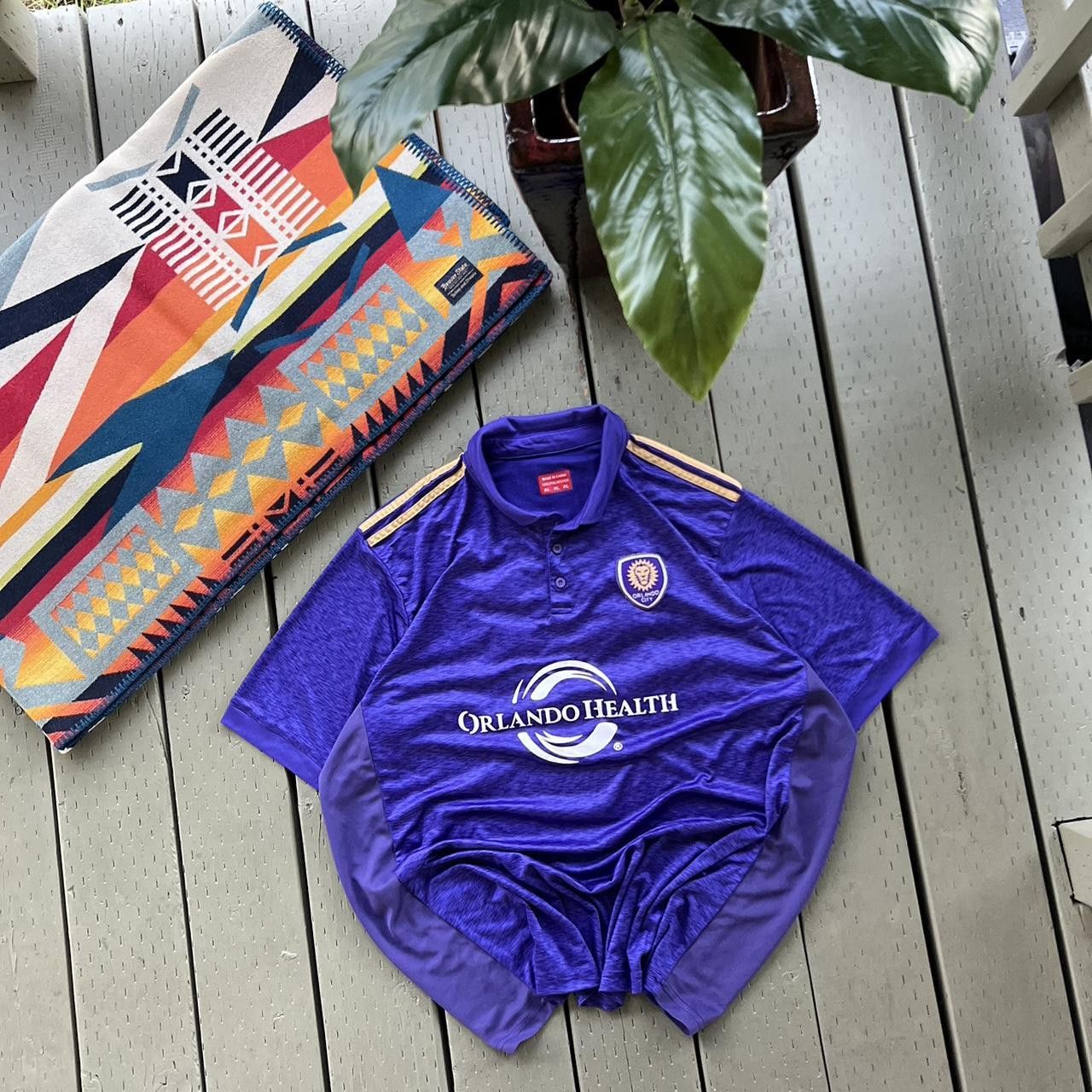 Vintage Orlando City soccer jersey Size US XL / EU 56 / 4 - 1 Thumbnail