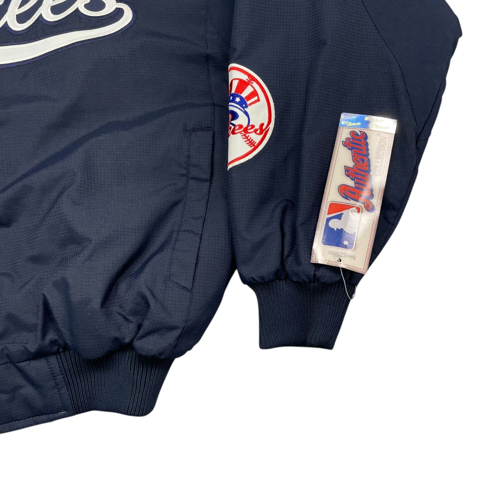 MLB RARE 00s NEW YORK YANKEES MATSUI #55 MAJESTIC DUGOUT JACKET Size US M / EU 48-50 / 2 - 4 Thumbnail