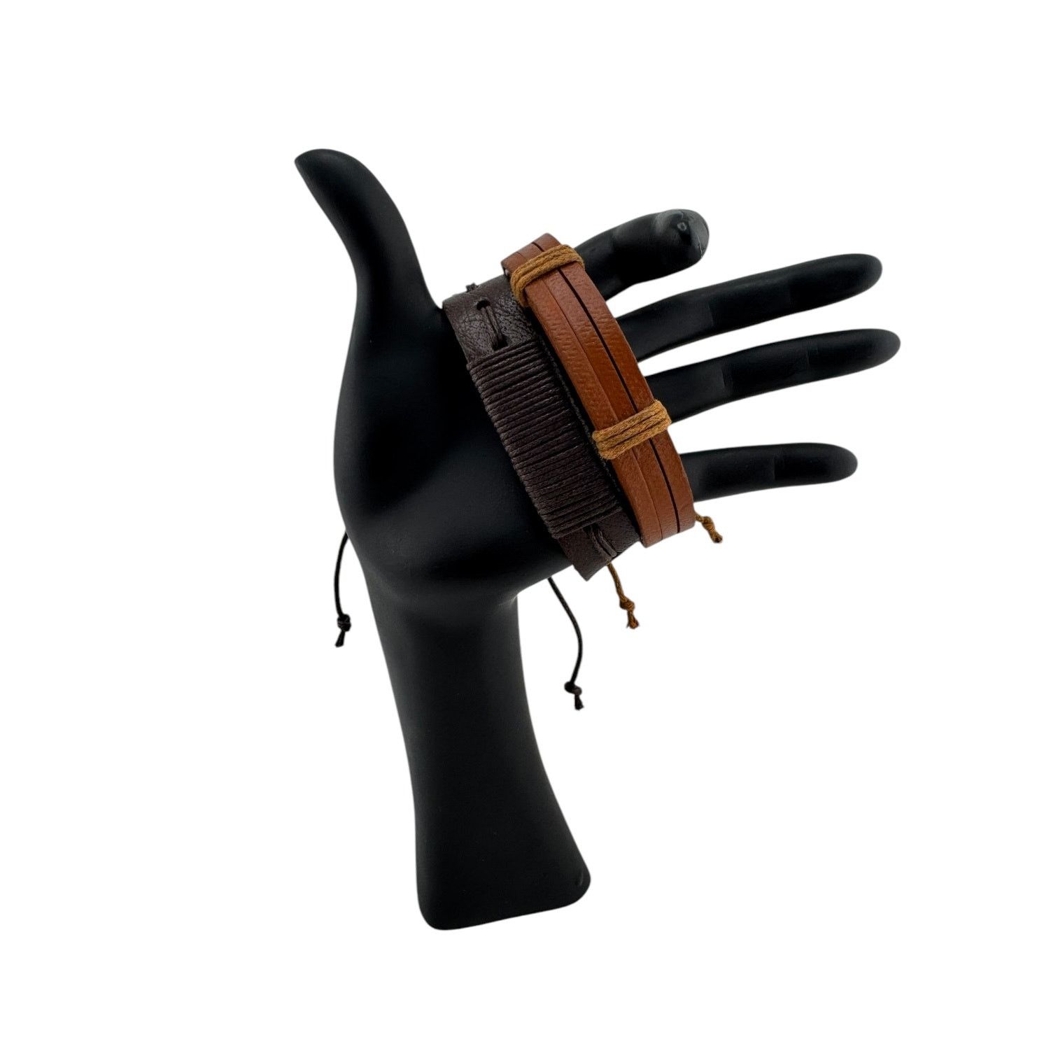 Other Driftwood & Dusk Laid-Back Leather Cuffs for Everyday Rebels Size ONE SIZE - 3 Thumbnail