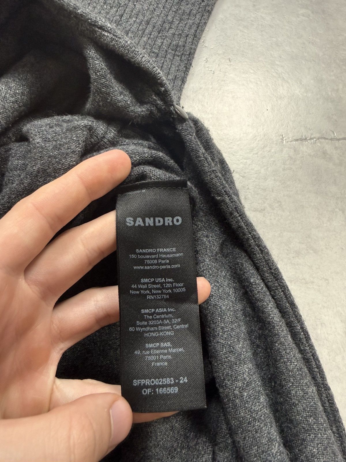 Sandro Sandro Wool Dress Size S / US 4 / IT 40 - 7 Thumbnail