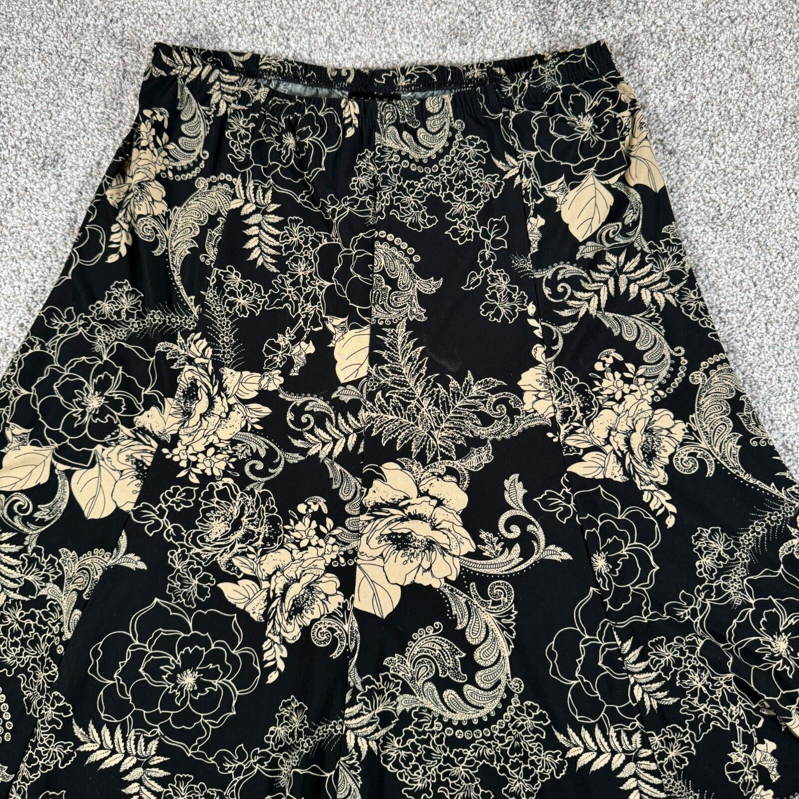Other B Moss Skirt Medium 90s Y2K Whimsigoth Paisley Workwear Size 27" / US 4 / IT 40 - 2 Thumbnail