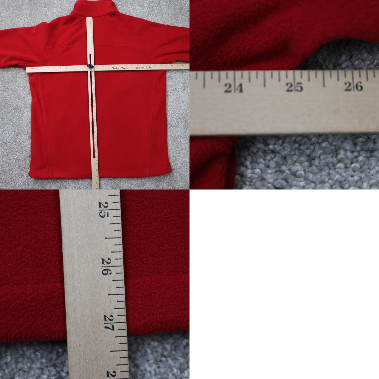 Vintage Columbia Sweatshirt Men Medium Red Full Zip Fleece Polyester L/S Outdoor Sweater Size US M / EU 48-50 / 2 - 9 Thumbnail
