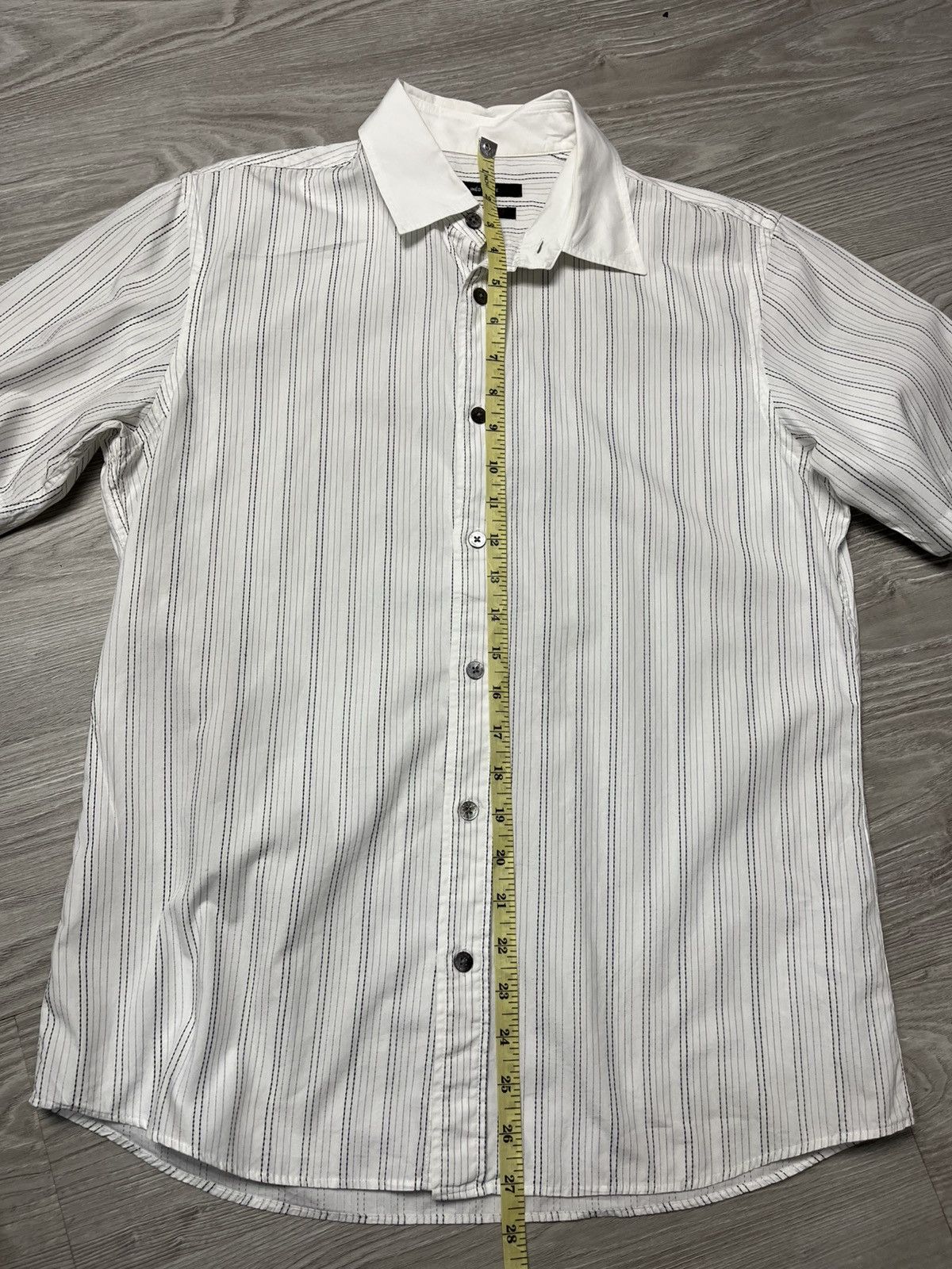 Japanese Brand × Y's × Yohji Yamamoto Ined Homme by Yohji Yamamoto stripes shirt Size US M / EU 48-50 / 2 - 7 Thumbnail