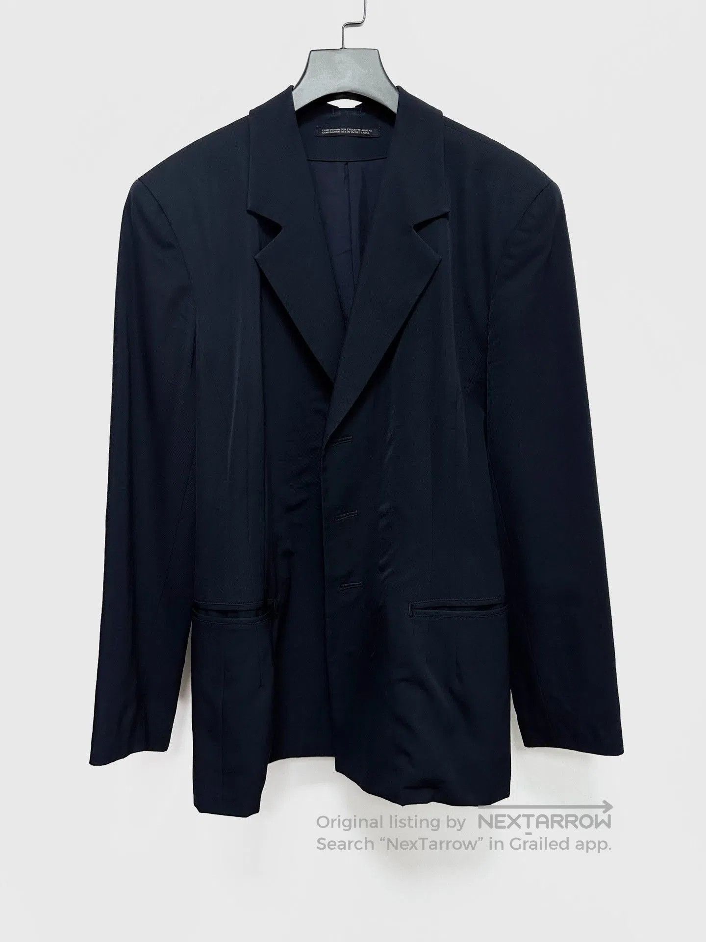 Yohji Yamamoto Yohji Yamamoto 80s Deconstructed Jacket. Size US S / EU 44-46 / 1 - 1 Thumbnail