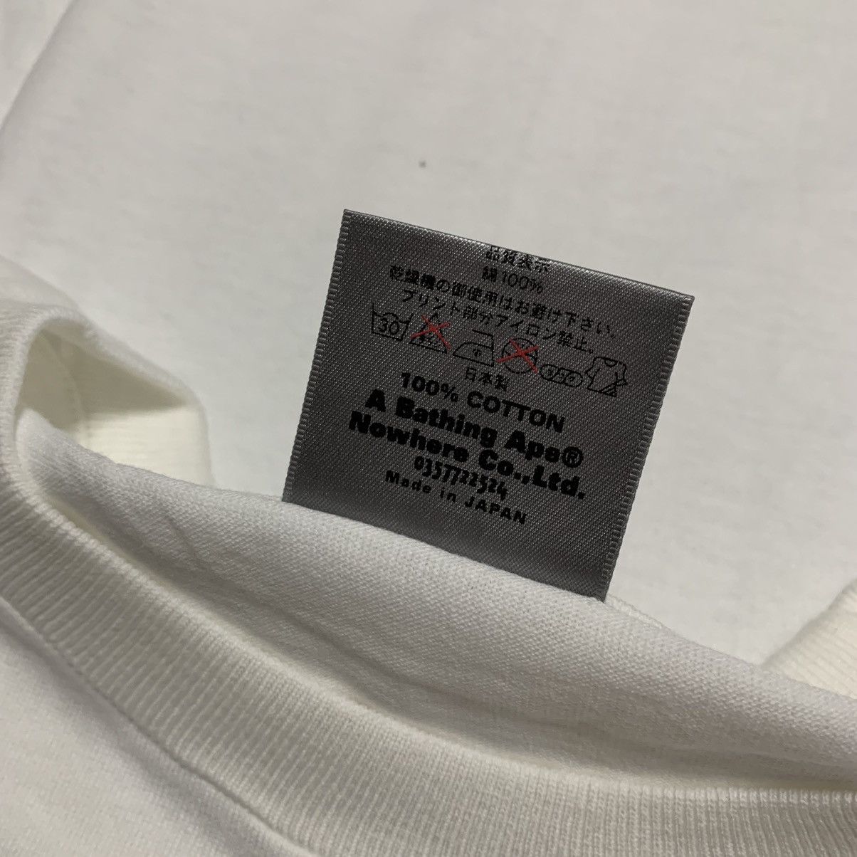Bape Bape Large London White Tee A Bathing Ape One Year Vintage Size US L / EU 52-54 / 3 - 7 Thumbnail