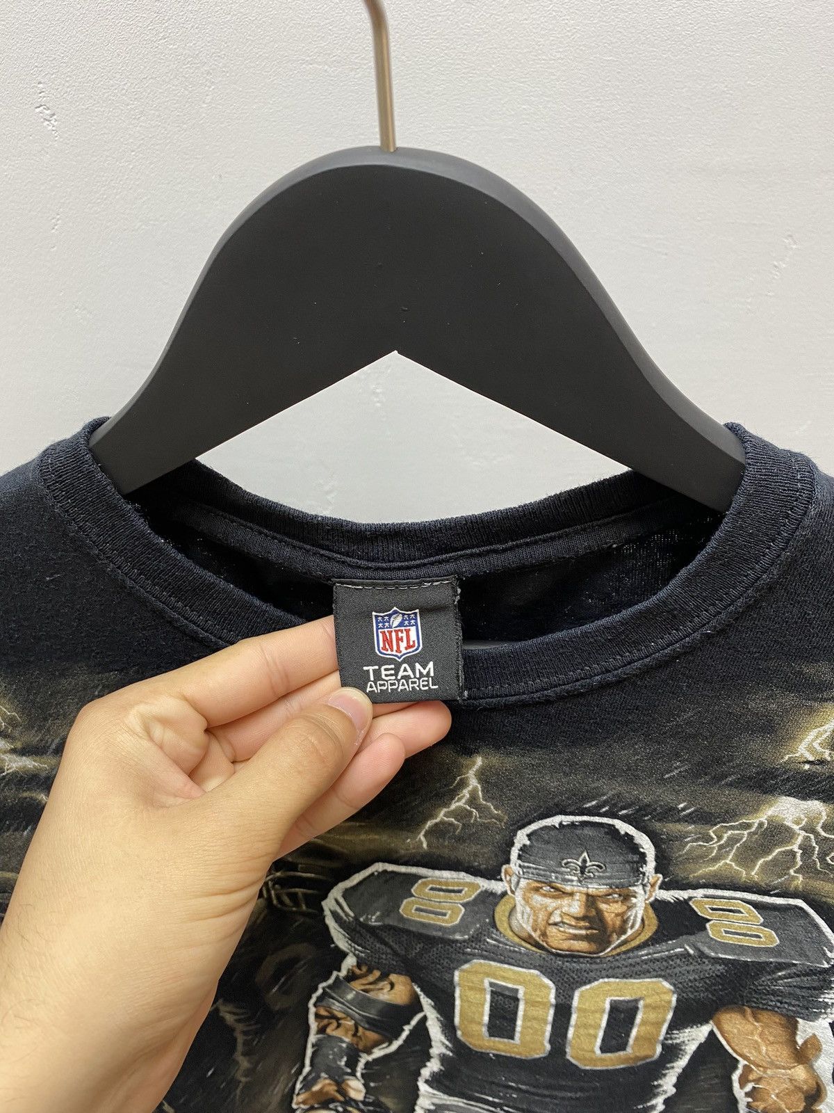 NFL × Vintage New Orleans Saints Football T Shirt NFL Size US XL / EU 56 / 4 - 10 Thumbnail