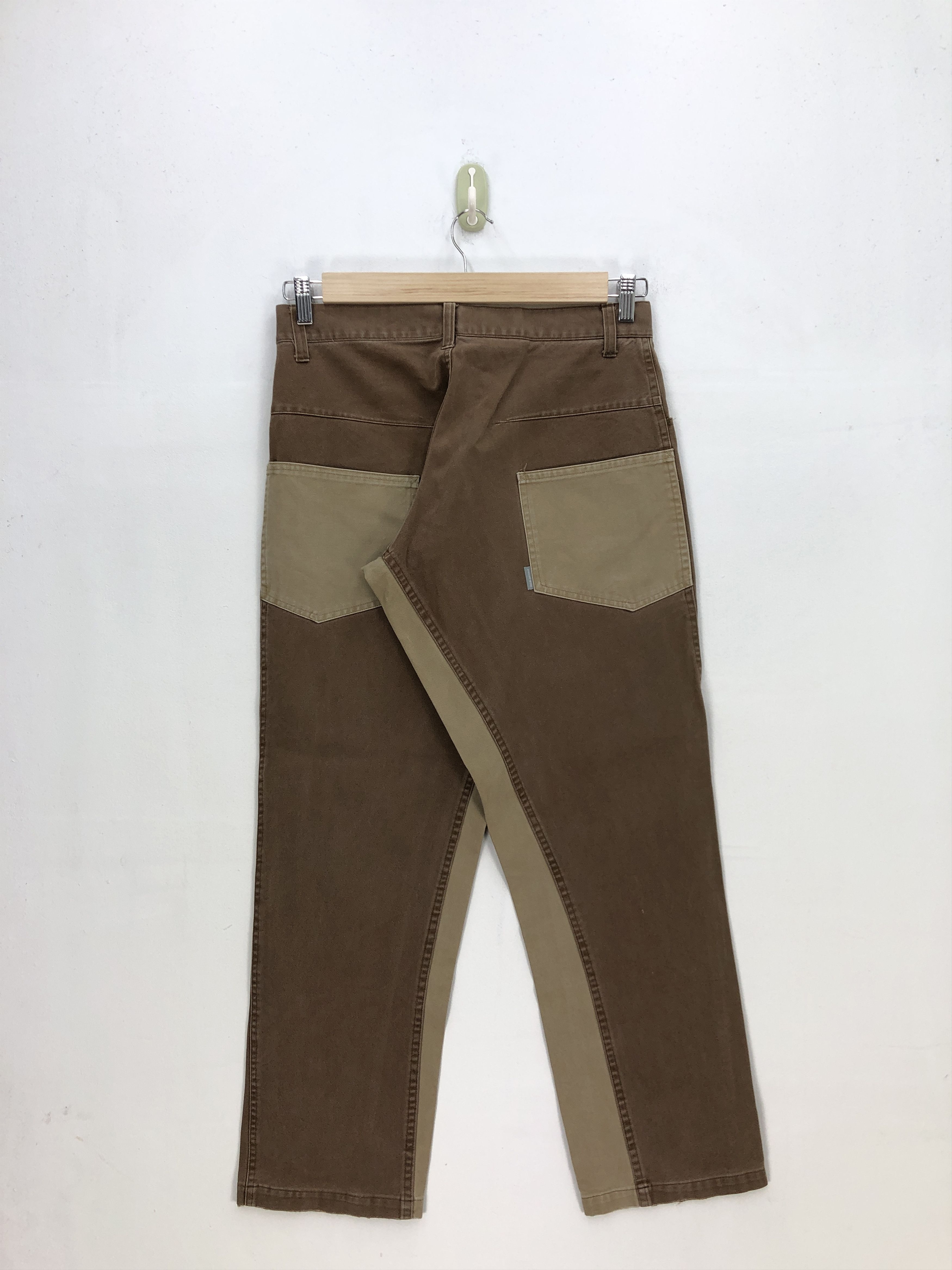 Japanese Brand Japanese Jeans Japanese Designer Denim Back Ground Pants Size US 30 / EU 46 - 2 Thumbnail