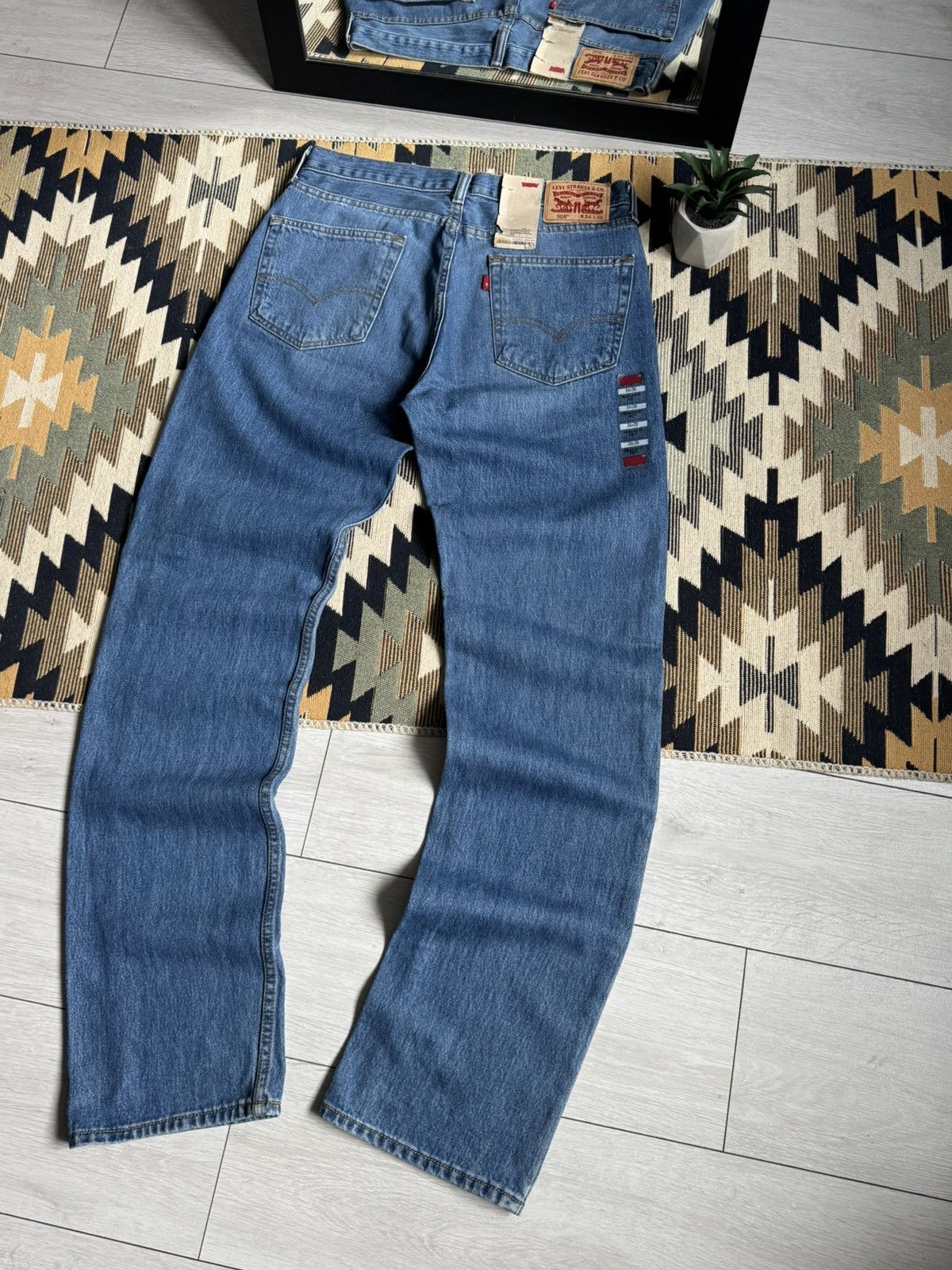 Levi's New! Levi’s 5050 Regular Fit Denim Jeans Size US 34 / EU 50 - 4 Thumbnail