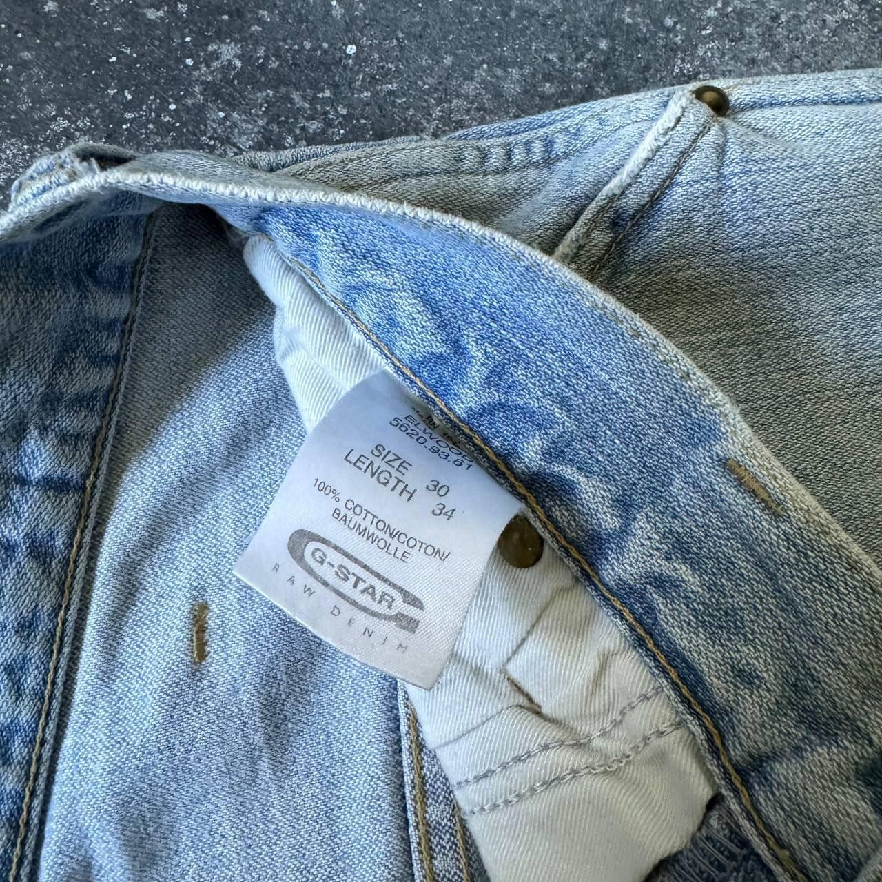 G-Star × Japanese Brand G-Star Raw Vintage Single Knee Denim Jeans Size US 30 / EU 46 - 7 Thumbnail