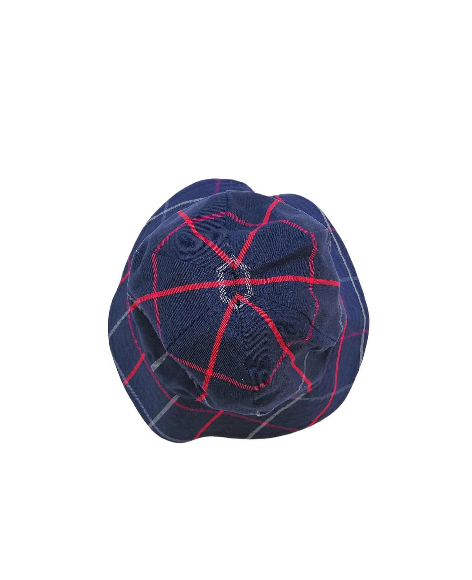 Burberry × Vintage Vintage Burberry Bucket Hat Nova Check Panama Reversible Size ONE SIZE - 7 Thumbnail