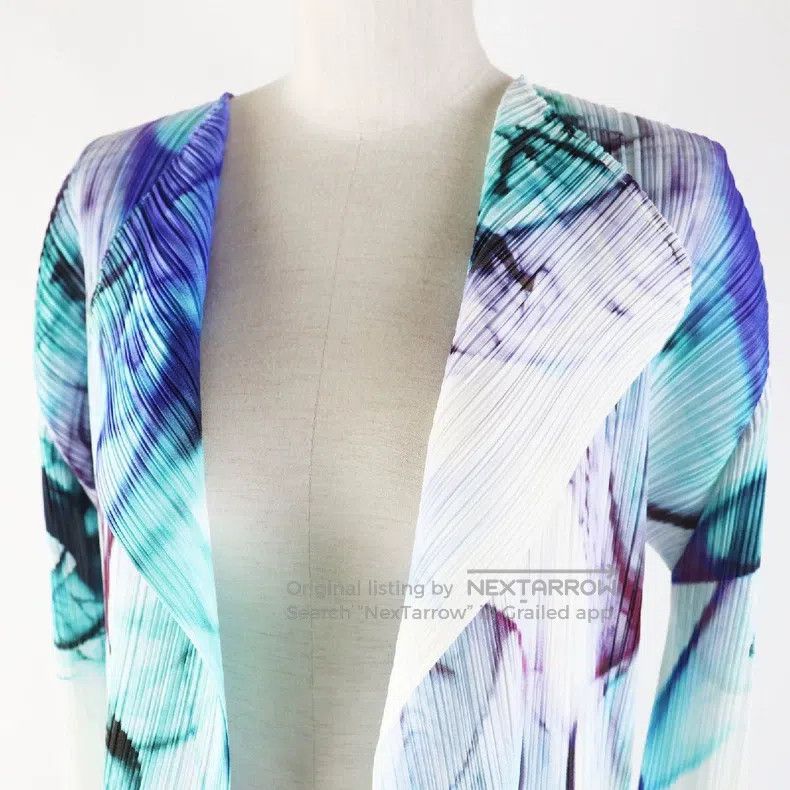 Issey Miyake Issey Miyake Blue Dress Size M / US 6-8 / IT 42-44 - 6 Thumbnail
