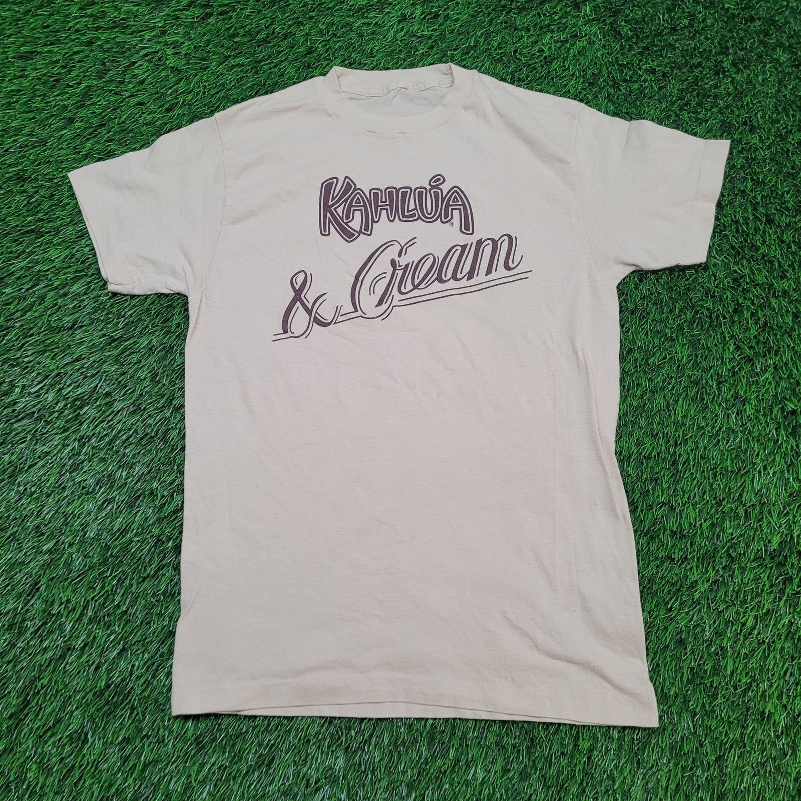 Vintage Vintage 80s Kahlua & Cream Promo T-Shirt Mens XS / Womens S Size US XS / EU 42 / 0 - 1 Thumbnail