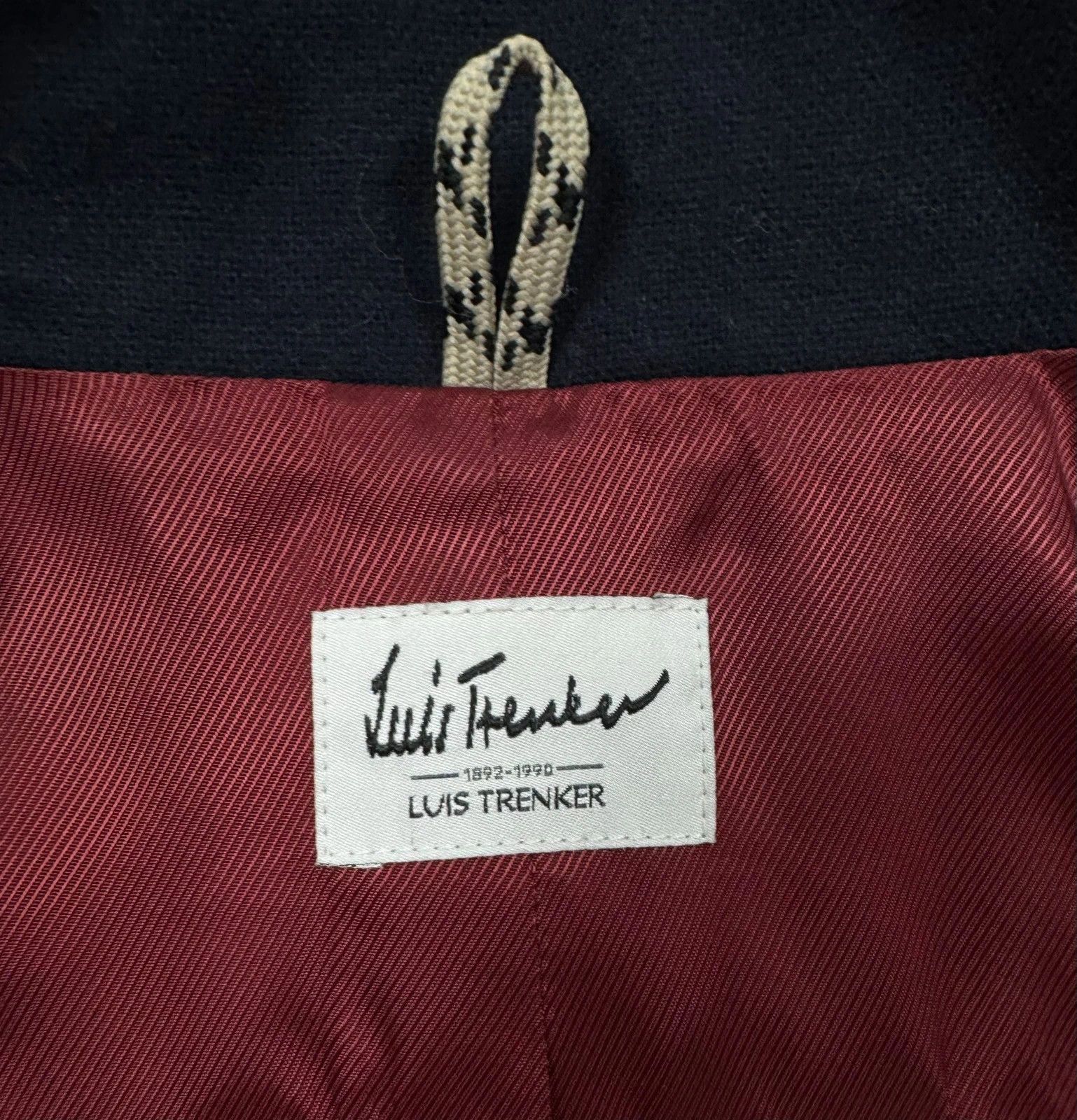 Other Luis Trenker Wool Navy Jacket size 40 Size S / US 4 / IT 40 - 14 Thumbnail
