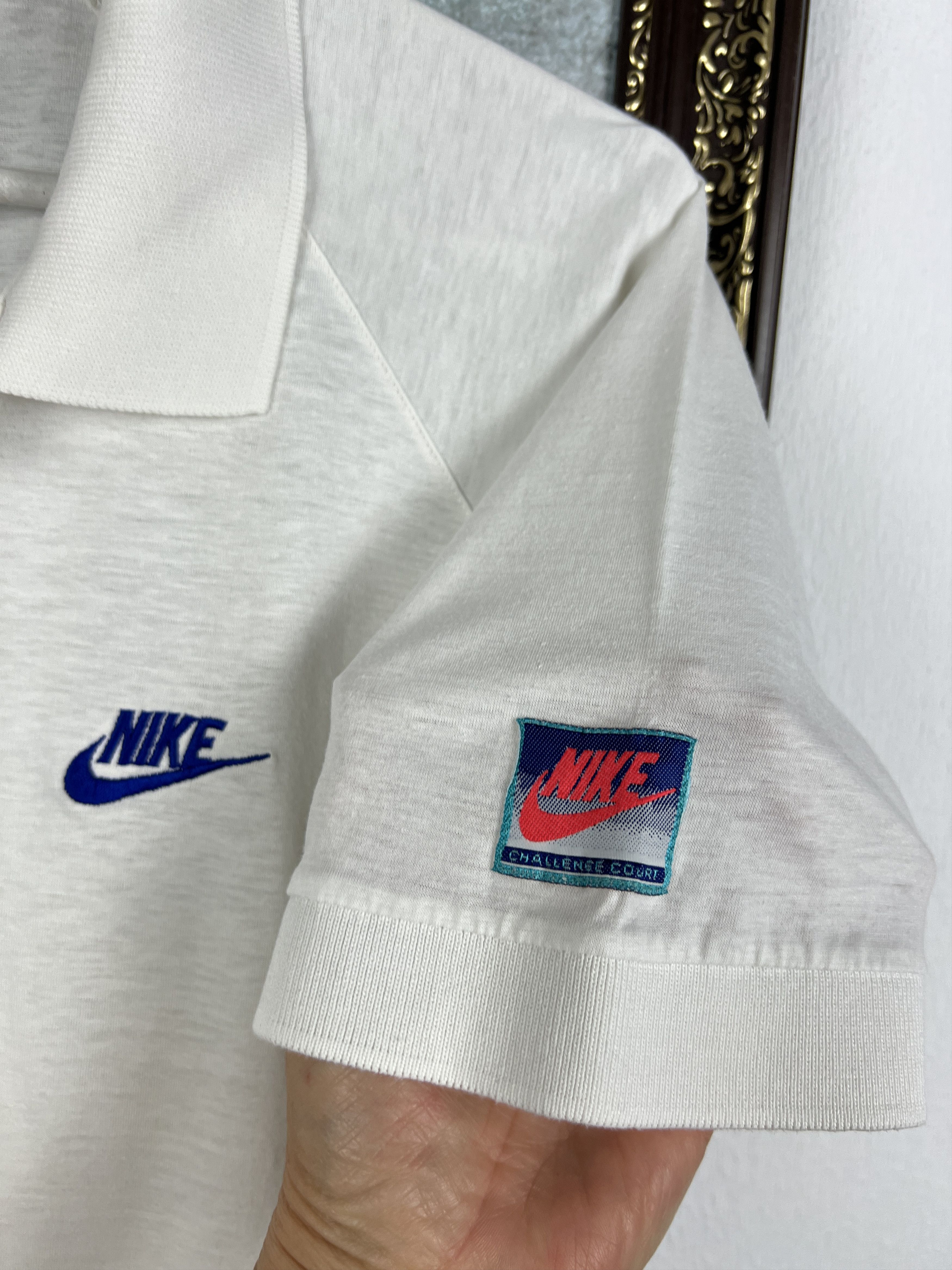 Nike Nike Challange Court Andre Agassi Tennis Polo Shirt Jersey Size US M / EU 48-50 / 2 - 4 Thumbnail