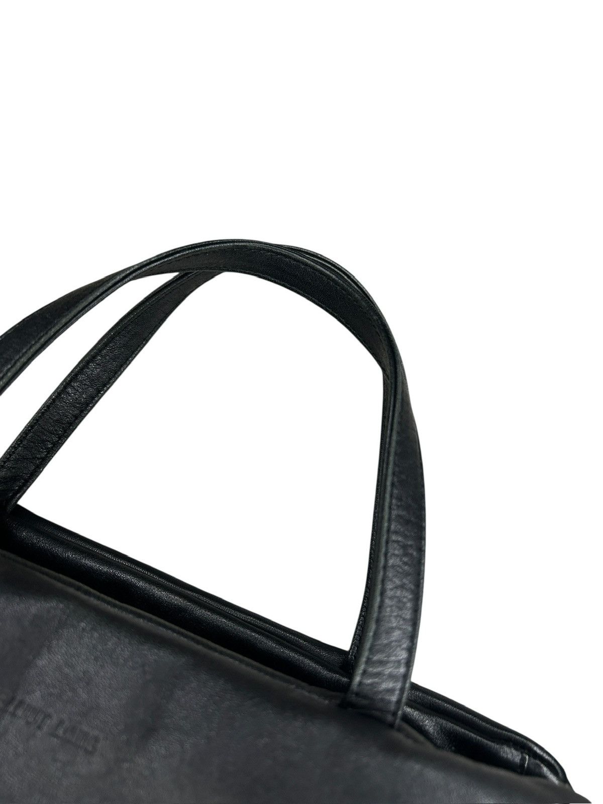 Helmut Lang 90s Leather Handbag Size ONE SIZE - 6 Thumbnail