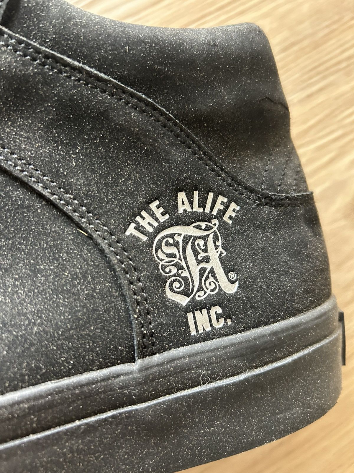 Alife Alife New york 3M leather black sneaks Size US 11 / EU 44 - 4 Thumbnail