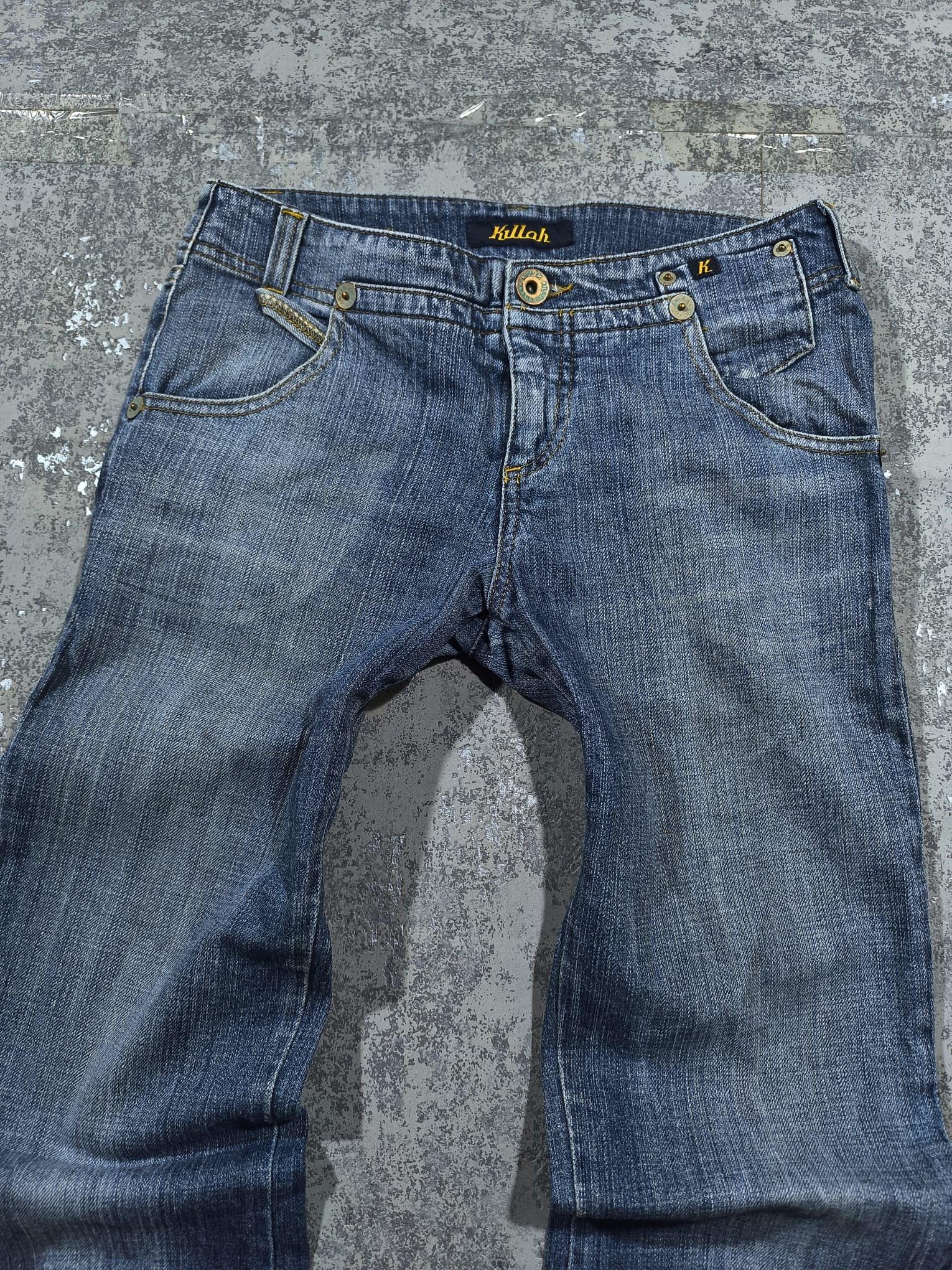Hysteric Glamour Killah Slimfit Bootcut Jeans Lowrise Size 30" / US 8 / IT 44 - 4 Thumbnail