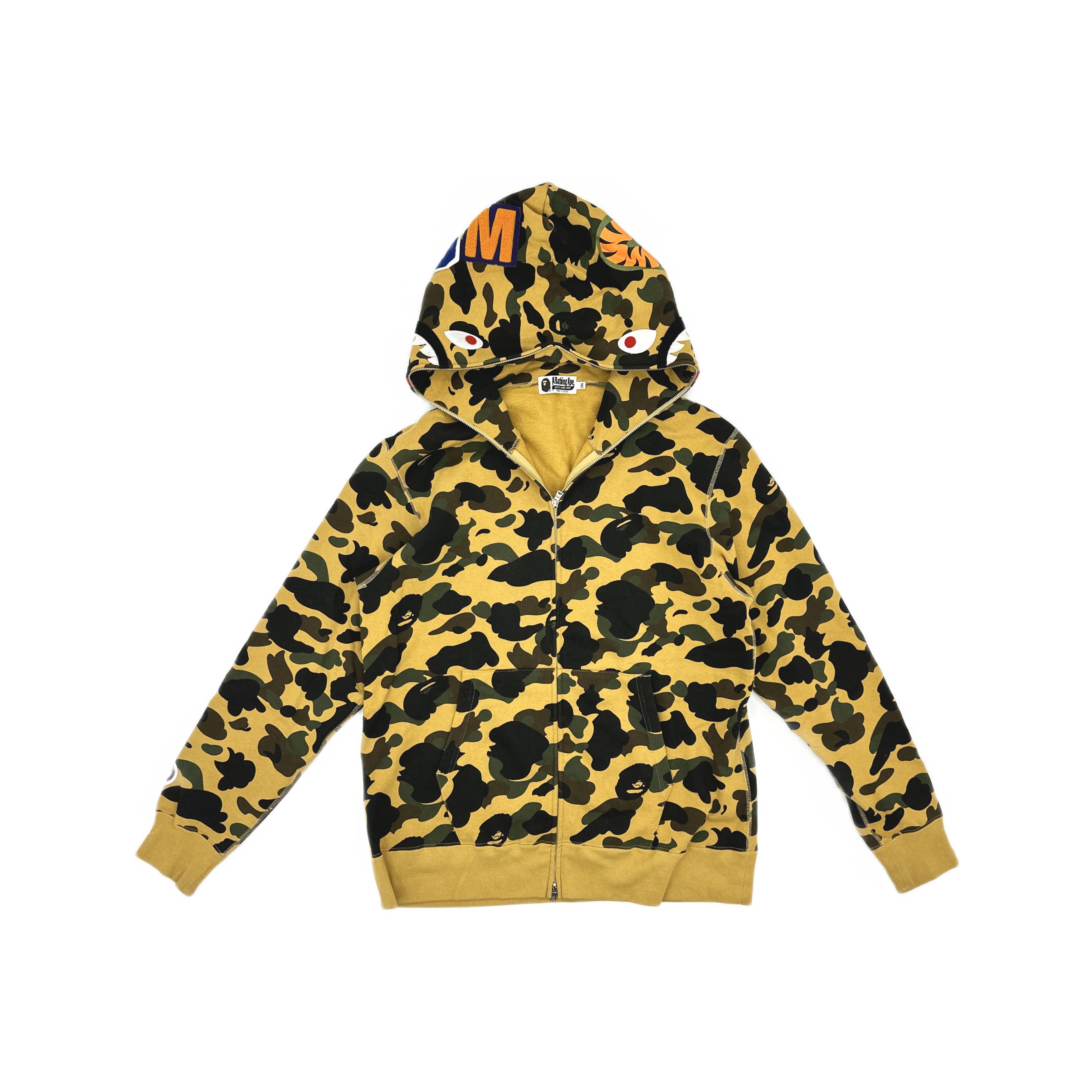 Bape A BATHING APE 1st Camo Shark Hoodie Size XXL Size US XXL / EU 58 / 5 - 1 Thumbnail
