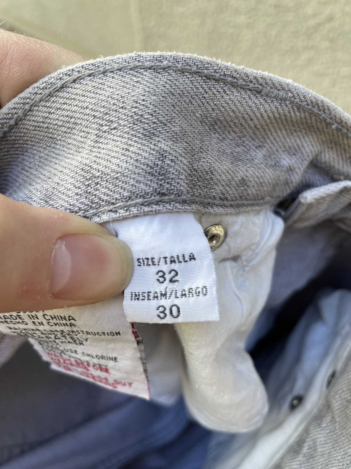 Other Vintage grey avelon jeans Size US 32 / EU 48 - 7 Thumbnail
