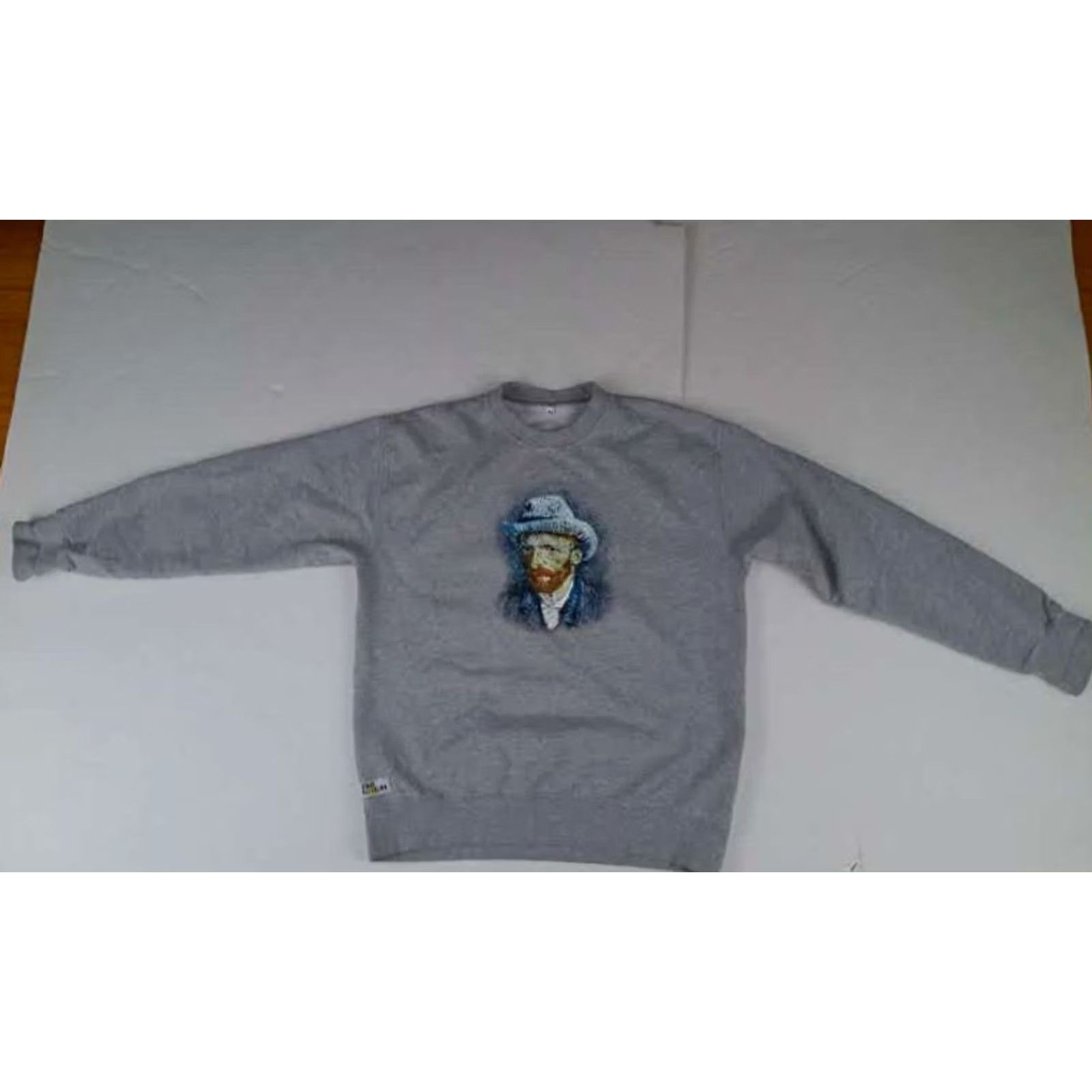 Self-Portrait Van Gogh Self-Portrait Grey Sweatshirt M Unisex Adults Immersive Pullover Sweatshirt Gray Medium Size US M / EU 48-50 / 2 - 4 Thumbnail