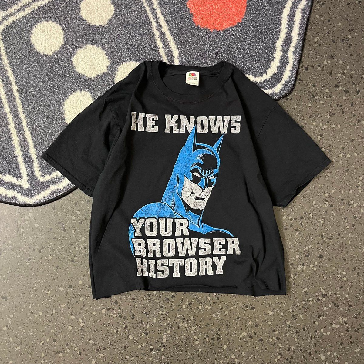 Fruit Of The Loom Batman meme Fruit of the Loom "He Knows Your Bowser History" Size US L / EU 52-54 / 3 - 6 Thumbnail