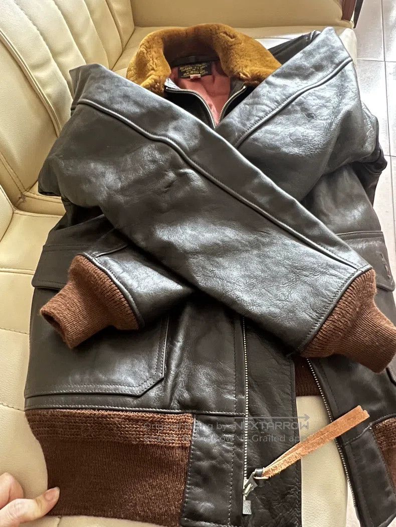 The Real McCoy's The Real McCoys RM Horseskin Flight Jacket Size US L / EU 52-54 / 3 - 2 Thumbnail