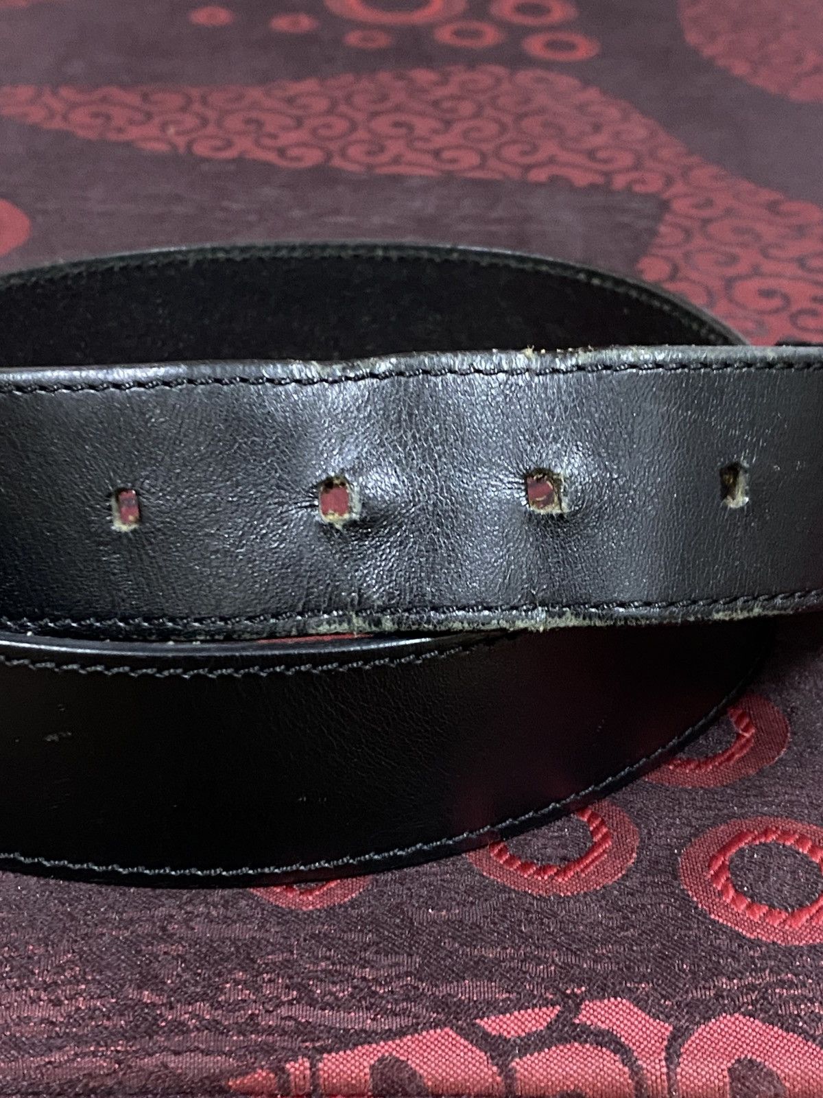 Dior Dior Homme leather belt Size ONE SIZE - 8 Thumbnail