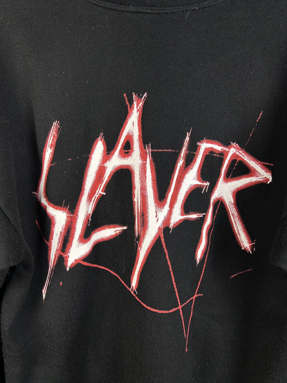 Band Tees Vintage 2001 Slayer God Hates Us All Rare Hoodie Black Size US XL / EU 56 / 4 - 6 Thumbnail