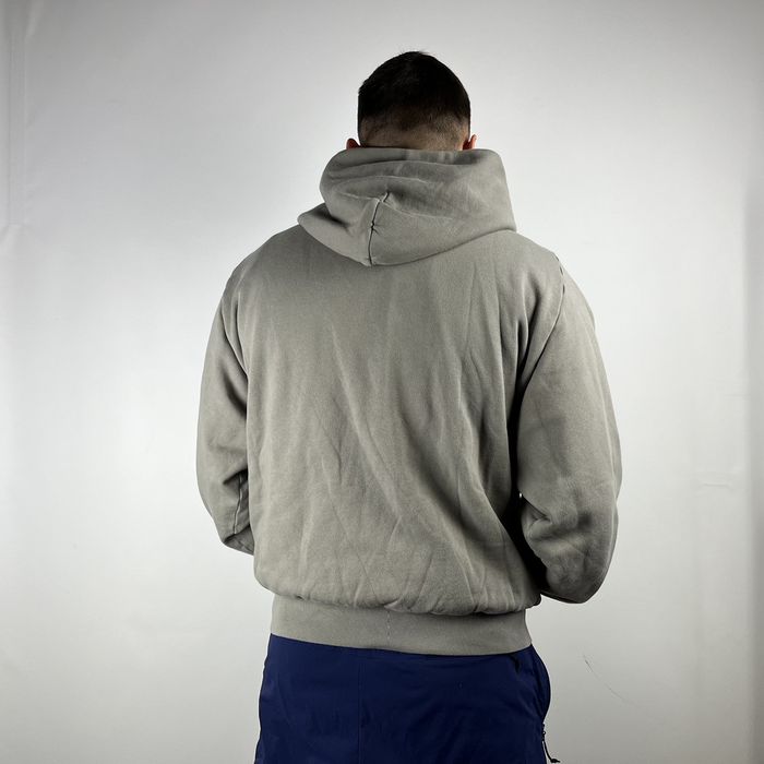 Balenciaga Yeezy Gap Zip Hoodie Light Grey Size Large | Grailed