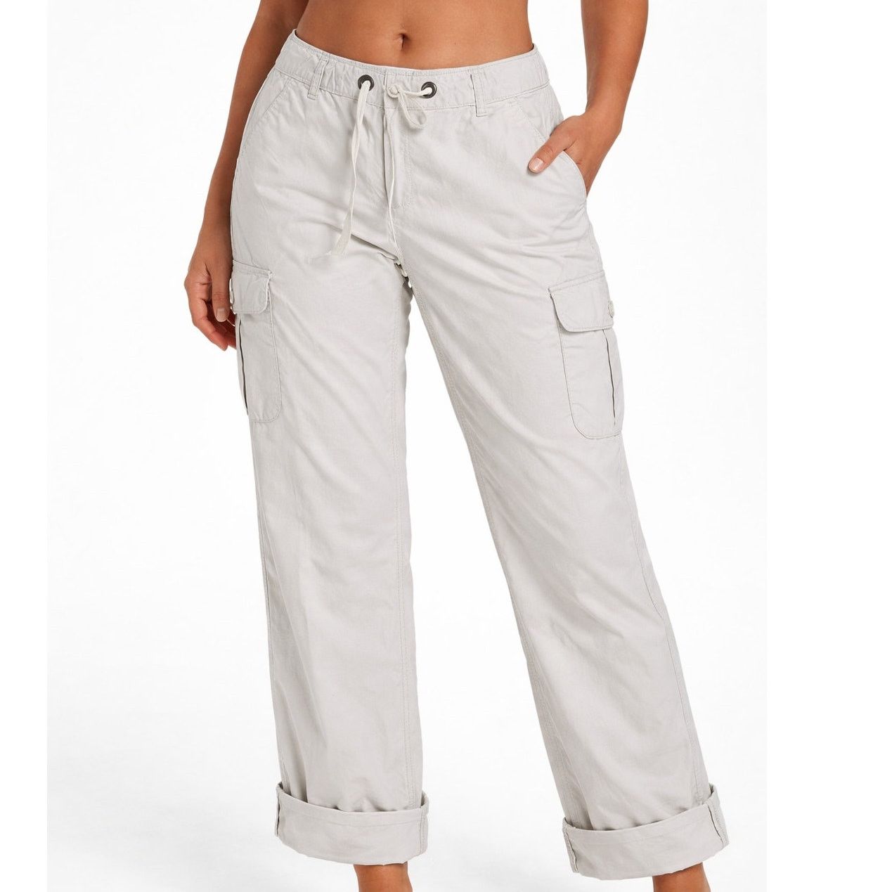 Gap Gap Surplus Roll up Cuffs Hem Convertible Cargo Pants 6 Size 28" / US 6 / IT 42 - 1 Thumbnail