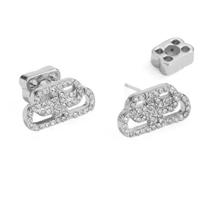 Designer Vintage diamond earrings Size ONE SIZE - 5 Thumbnail