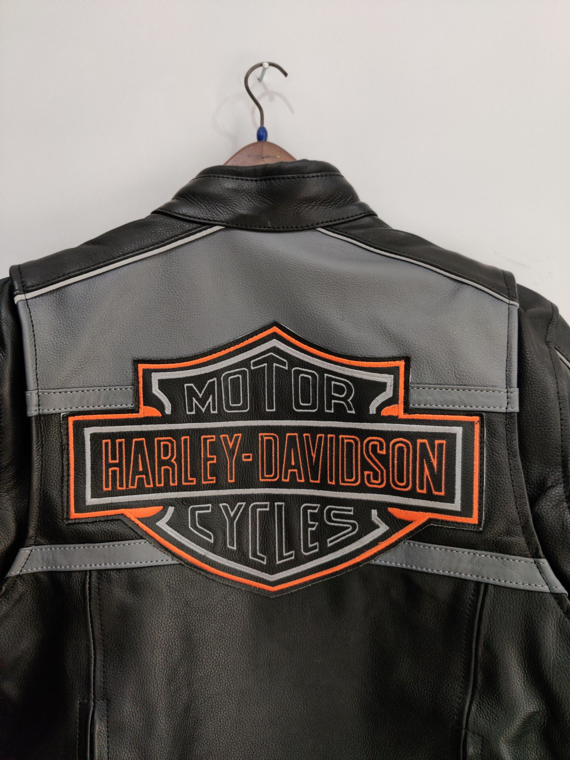 Harley Davidson 💥 Harley Davidson 💥 RARE Leather Racing Biker Size US XL / EU 56 / 4 - 6 Thumbnail