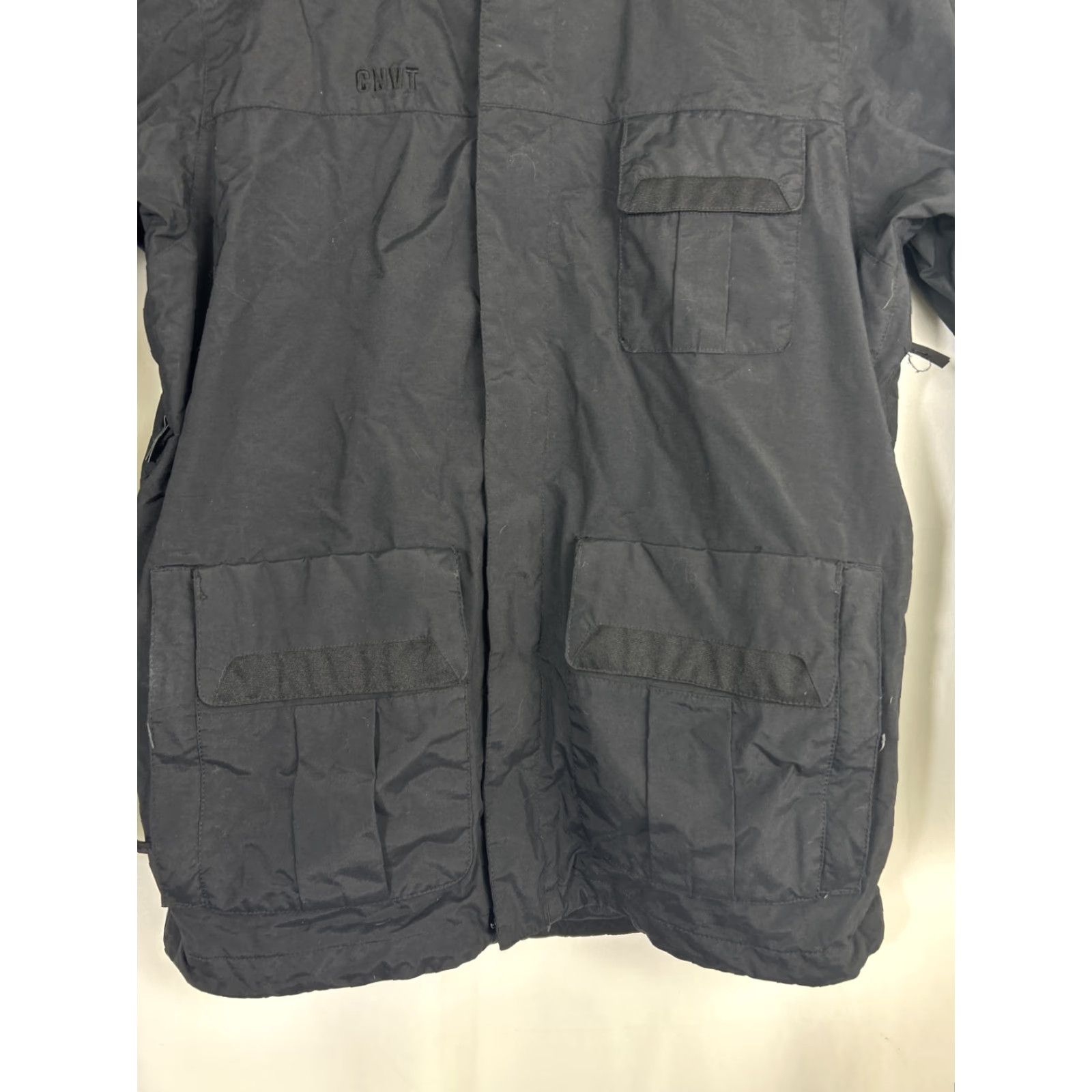 Vintage Columbia Jacket men's S black waterproof breathable full zip convert board Size US S / EU 44-46 / 1 - 4 Thumbnail