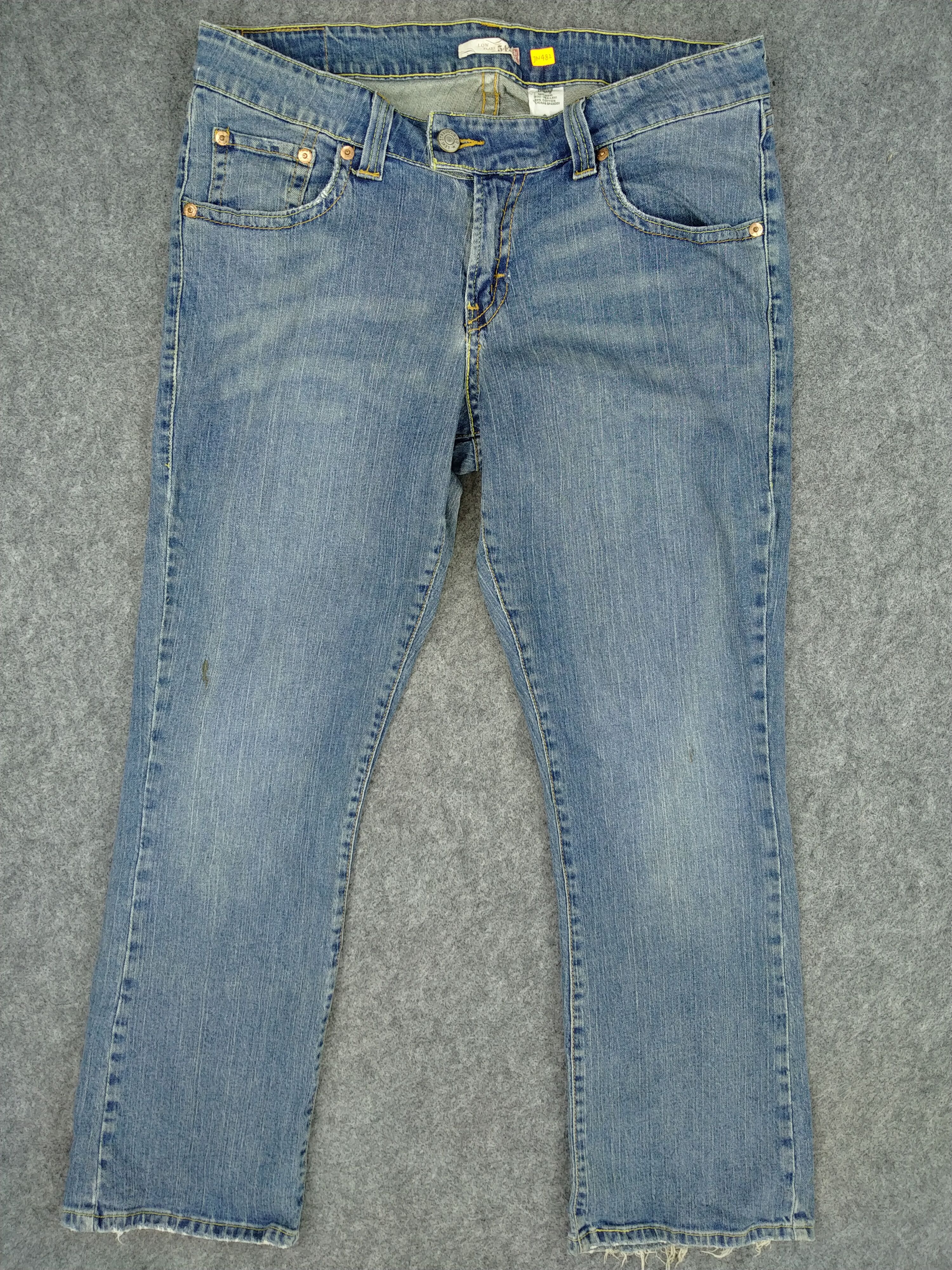 Vintage Blue Vintage Levi's 542 Low Flare Denim 39x31.5 -JN482 Size US 39 - 1 Thumbnail