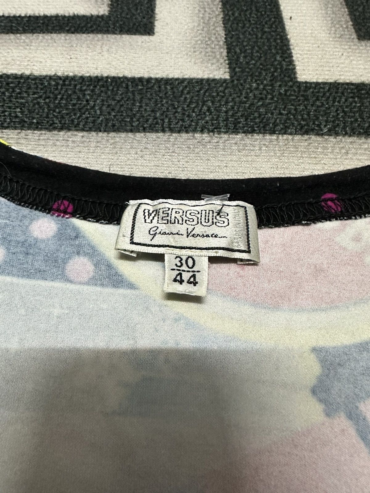 Versus Versus giani versace overprint strecth tee Size M / US 6-8 / IT 42-44 - 3 Thumbnail