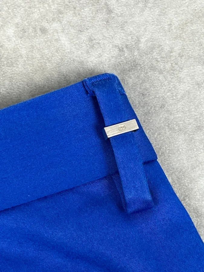 Dior Dior Homme Blue Classy Tailored Pants by Kris Van Assche Size US 30 / EU 46 - 10 Thumbnail