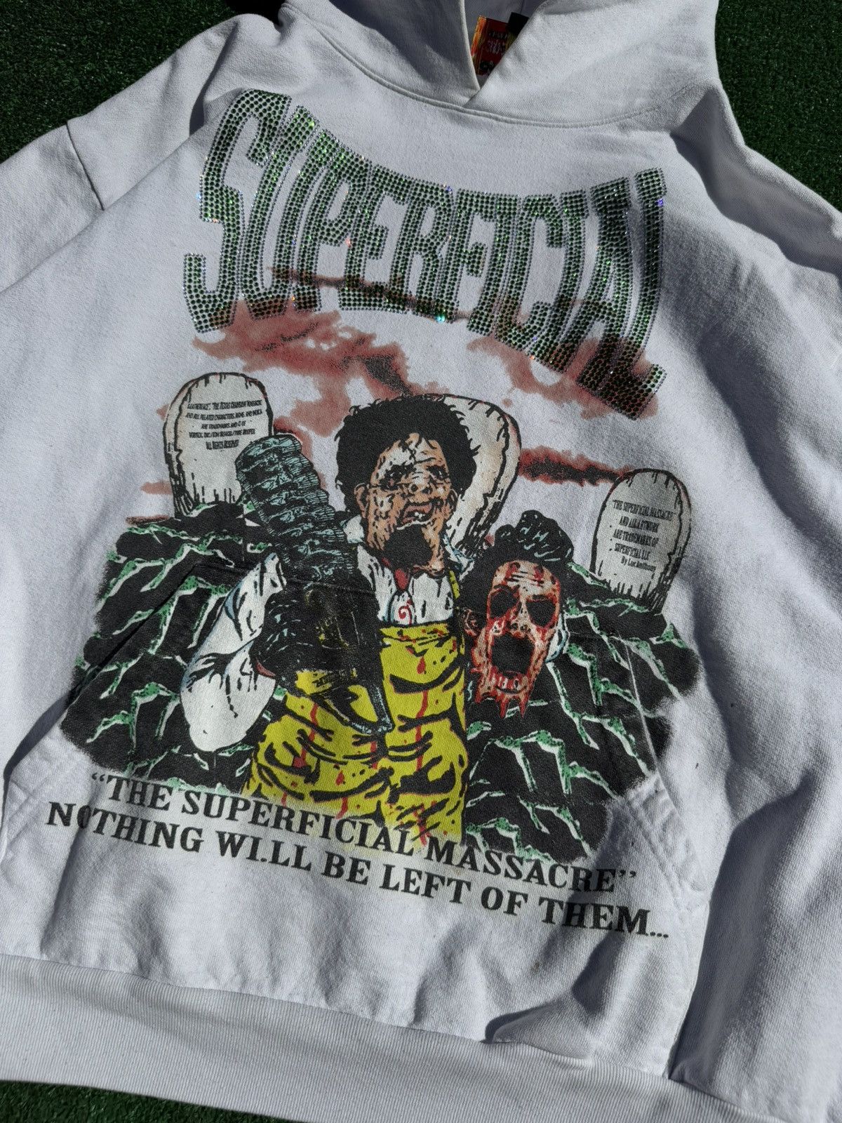 Japanese Brand × Vintage Superficial Hoodie Size US L / EU 52-54 / 3 - 2 Thumbnail