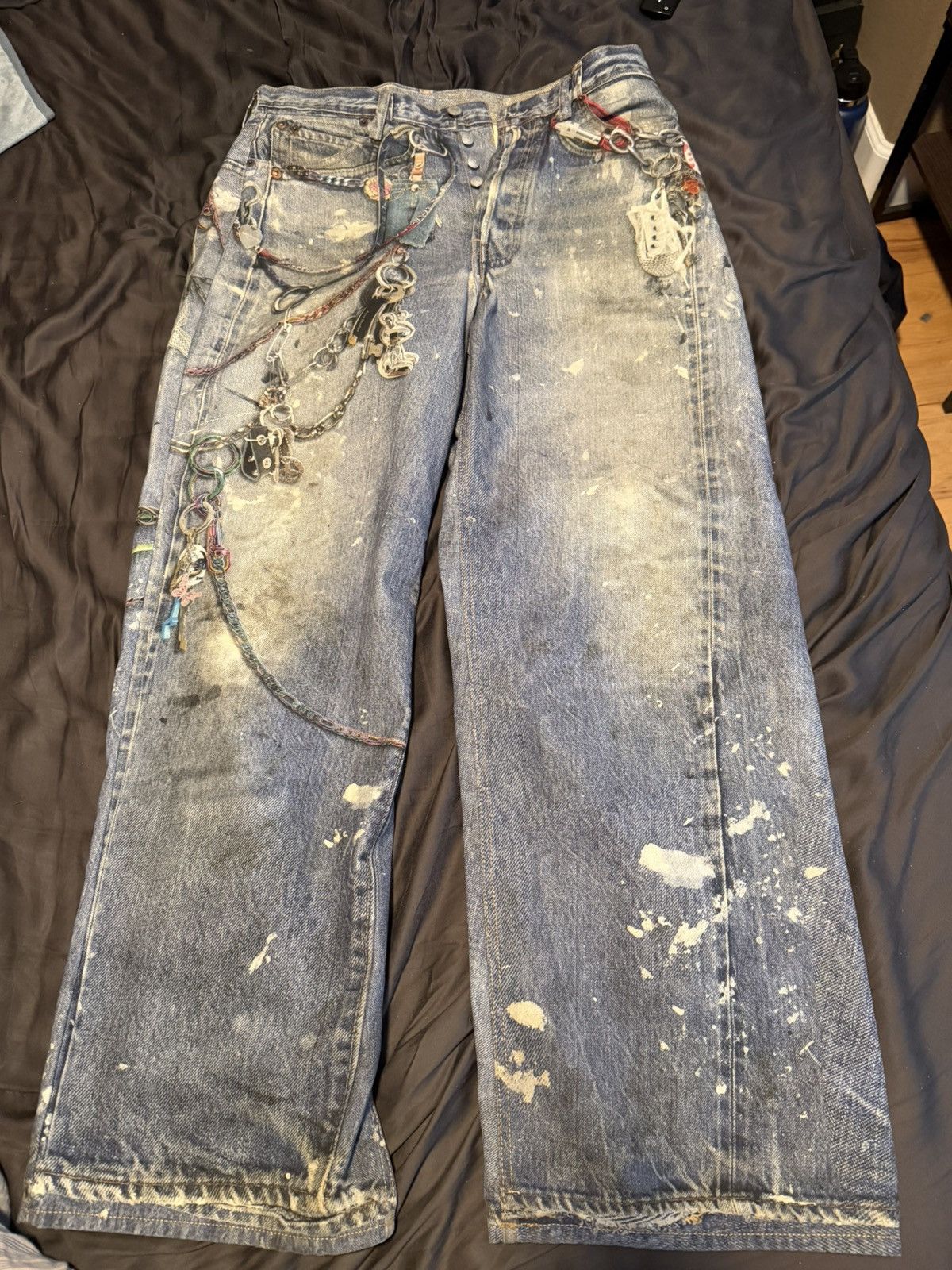 Acne Studios Acne Studios Trompe l’oeil jeans Size US 36 / EU 52 - 1 Thumbnail
