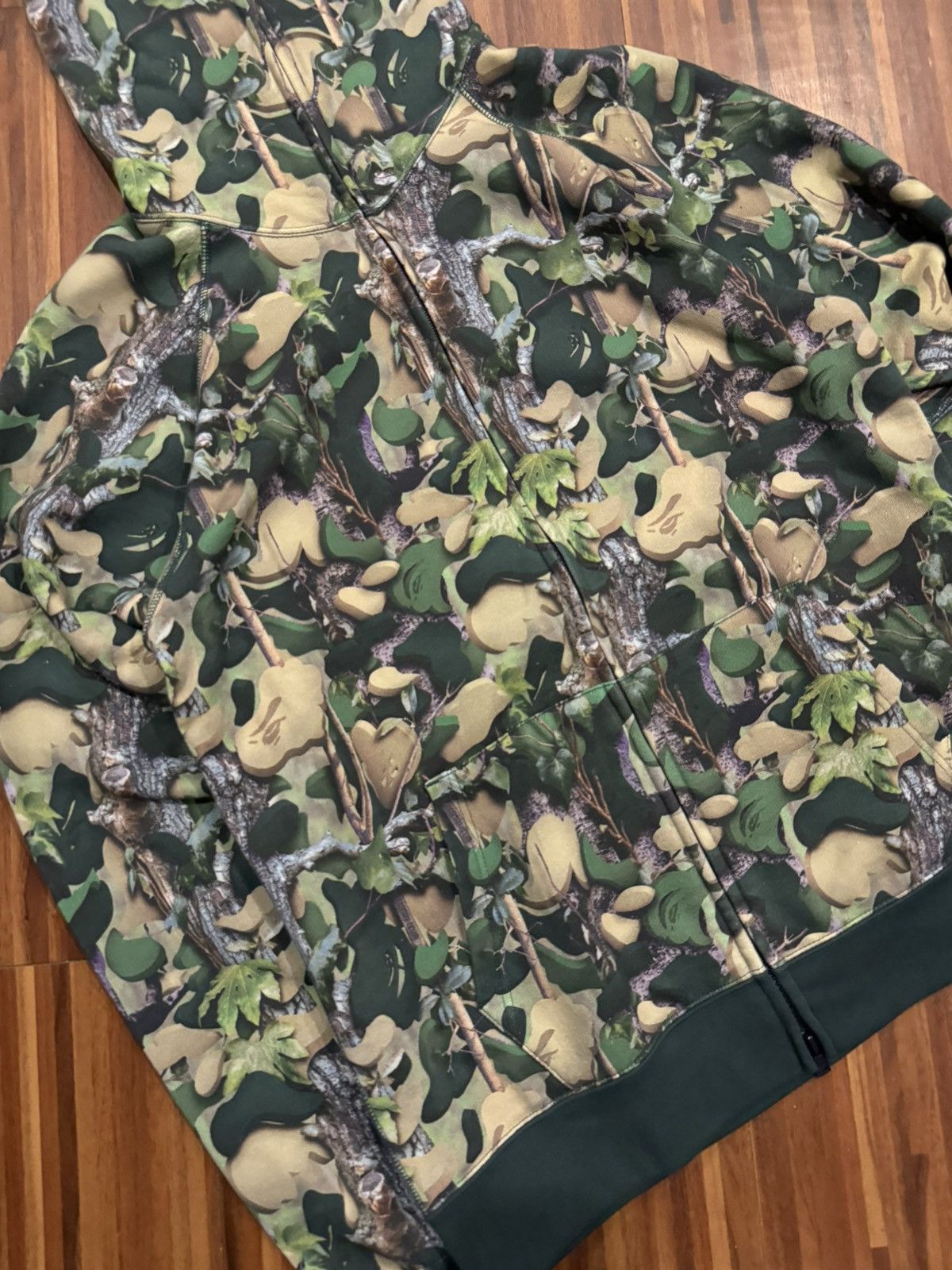 Bape Village Camo Full Zip Hoodie Size US M / EU 48-50 / 2 - 2 Thumbnail