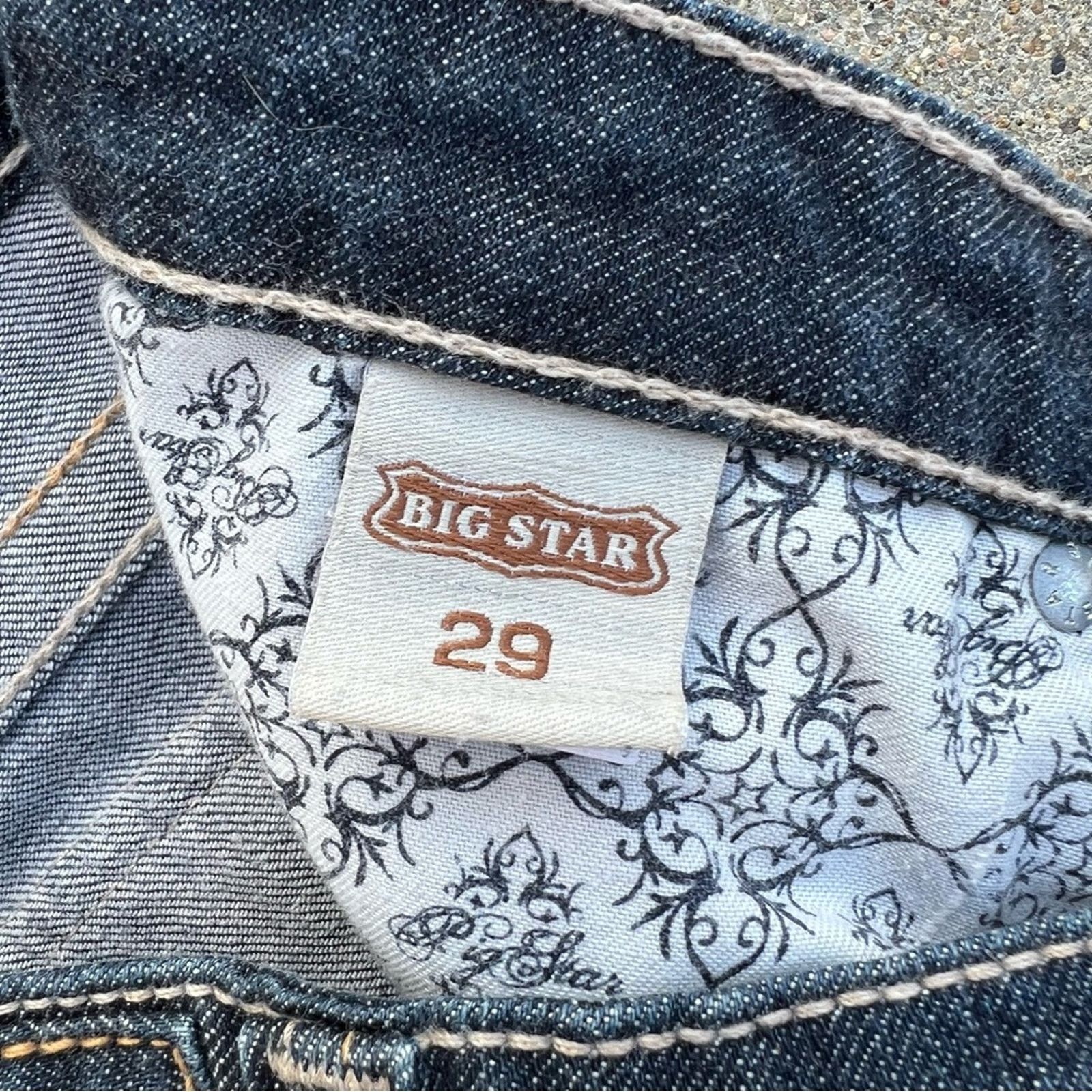 Big Star Big Star Maddie Crop Jeans Size 29 Size 29" - 3 Thumbnail