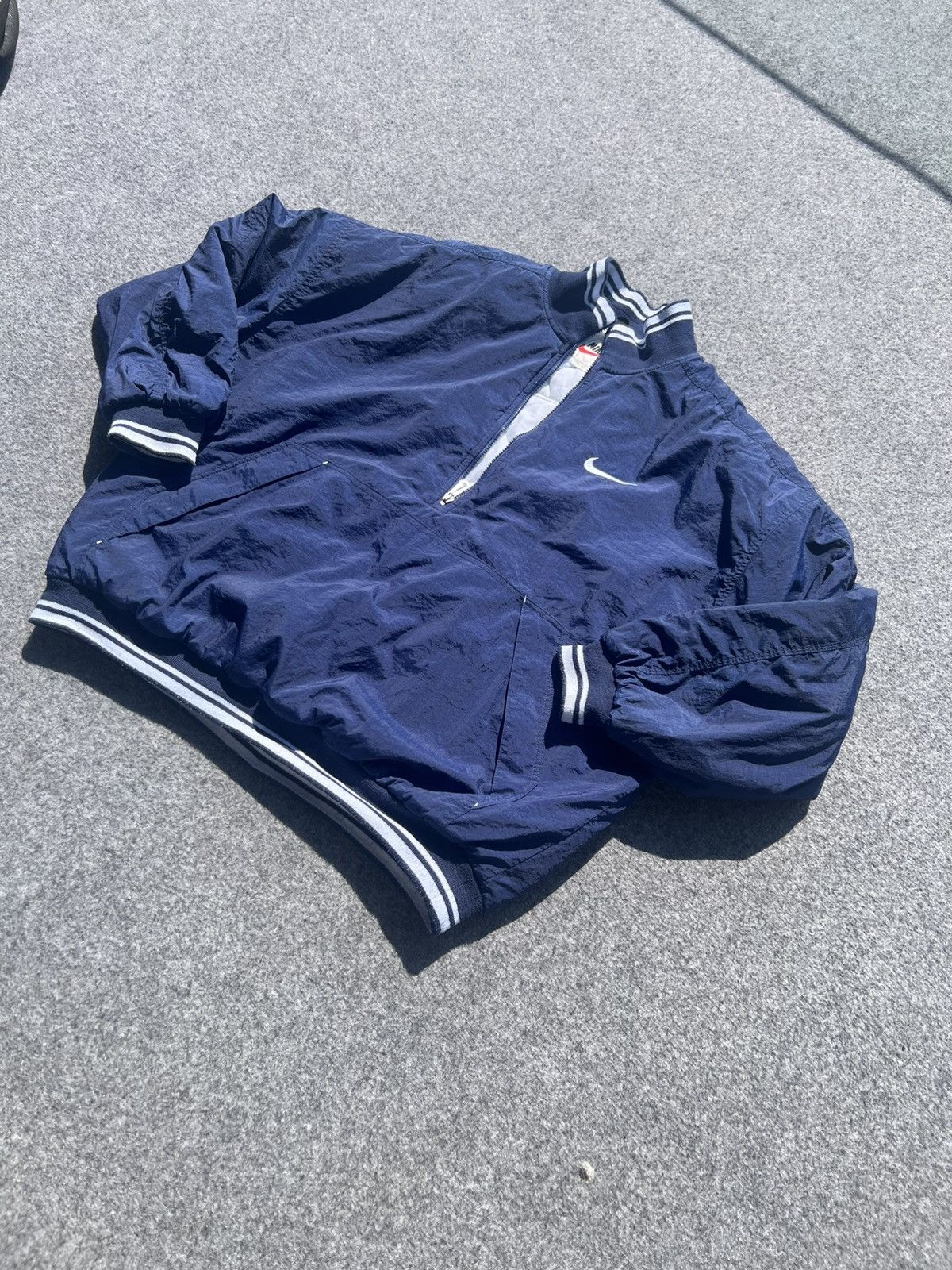 Nike × Vintage Nike vintage jacket boxy 90s - 00s Size US XXL / EU 58 / 5 - 2 Thumbnail