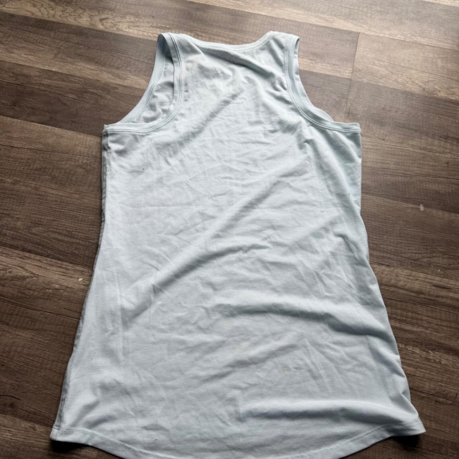 Other Athleta Womens Tank Top Light Blue Sleeveless Size XS Size XS / US 0-2 / IT 36-38 - 3 Thumbnail