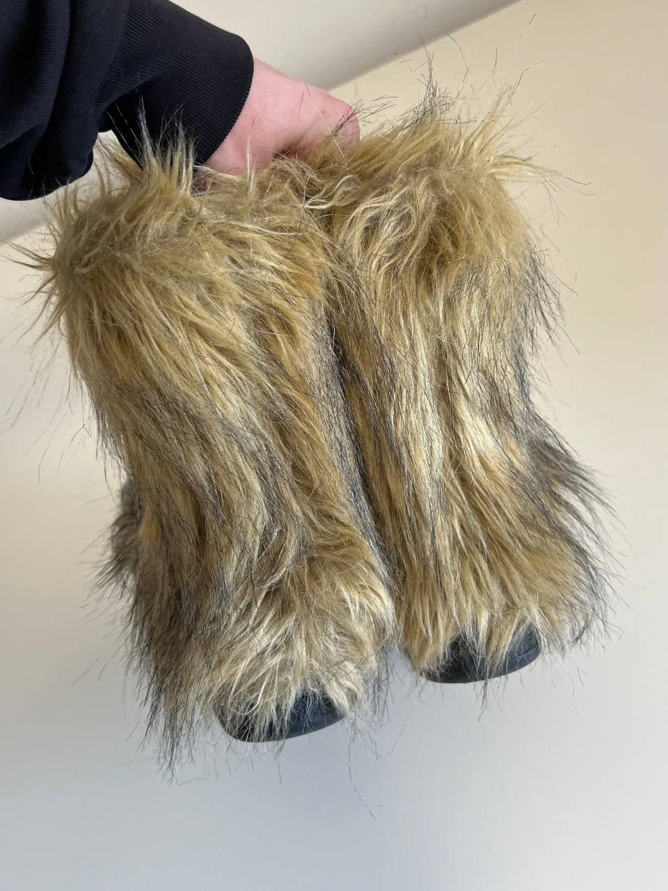 Other Brown Fur Boots Sneaks Size US 5.5 / IT 35.5 - 2 Thumbnail