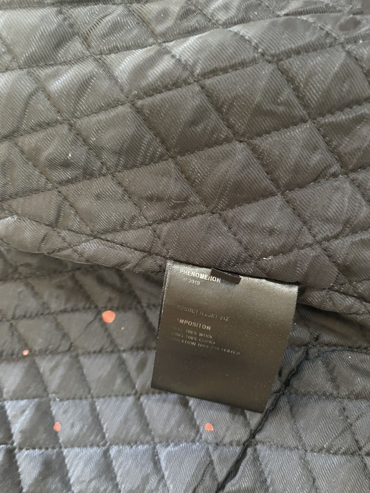 PHENOMENON AW2010 Knight Armor Wool Quilted Layer Jacket Size US L / EU 52-54 / 3 - 9 Thumbnail