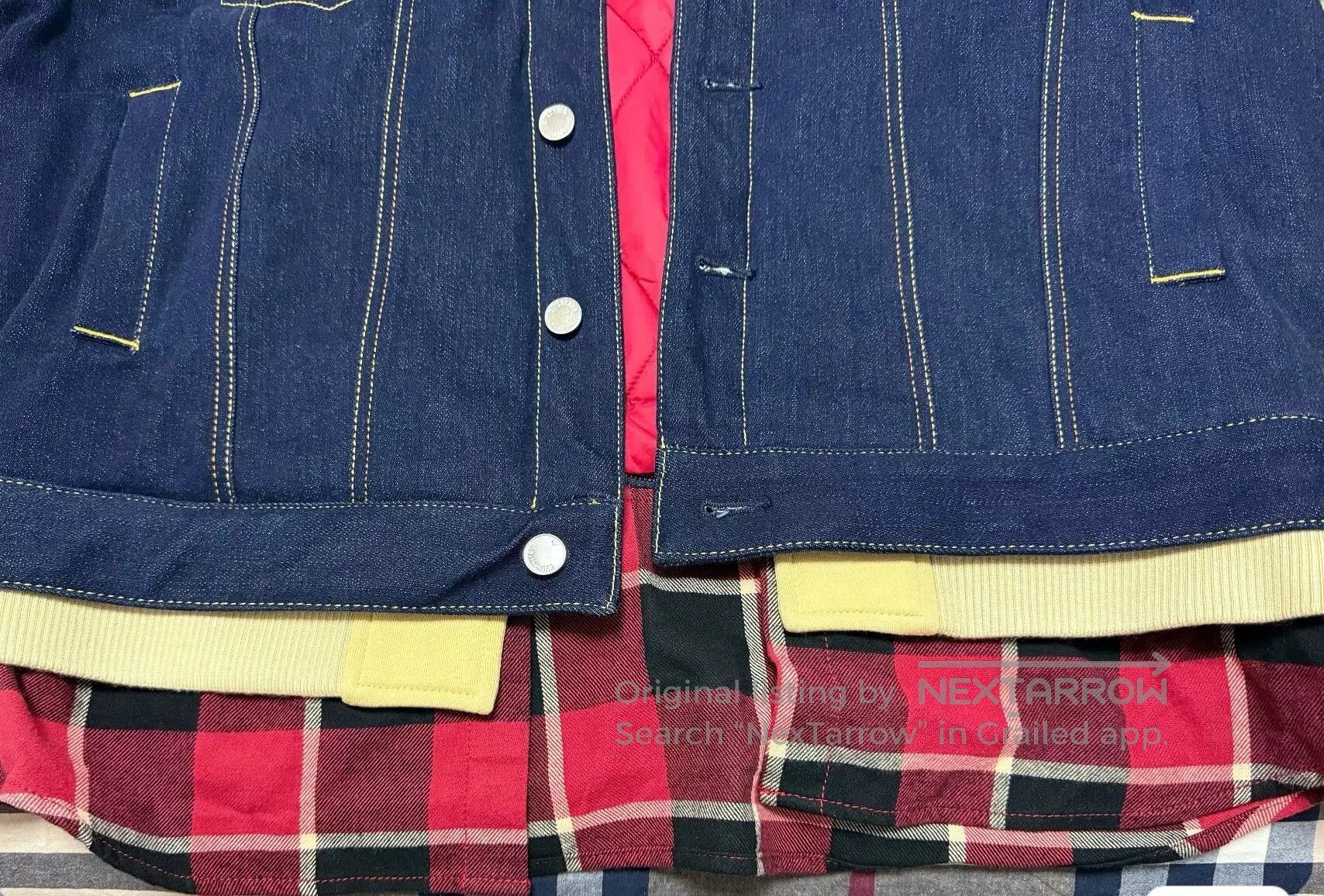 Evisu EVISU Quilted Jacket. Size US XL / EU 56 / 4 - 5 Thumbnail