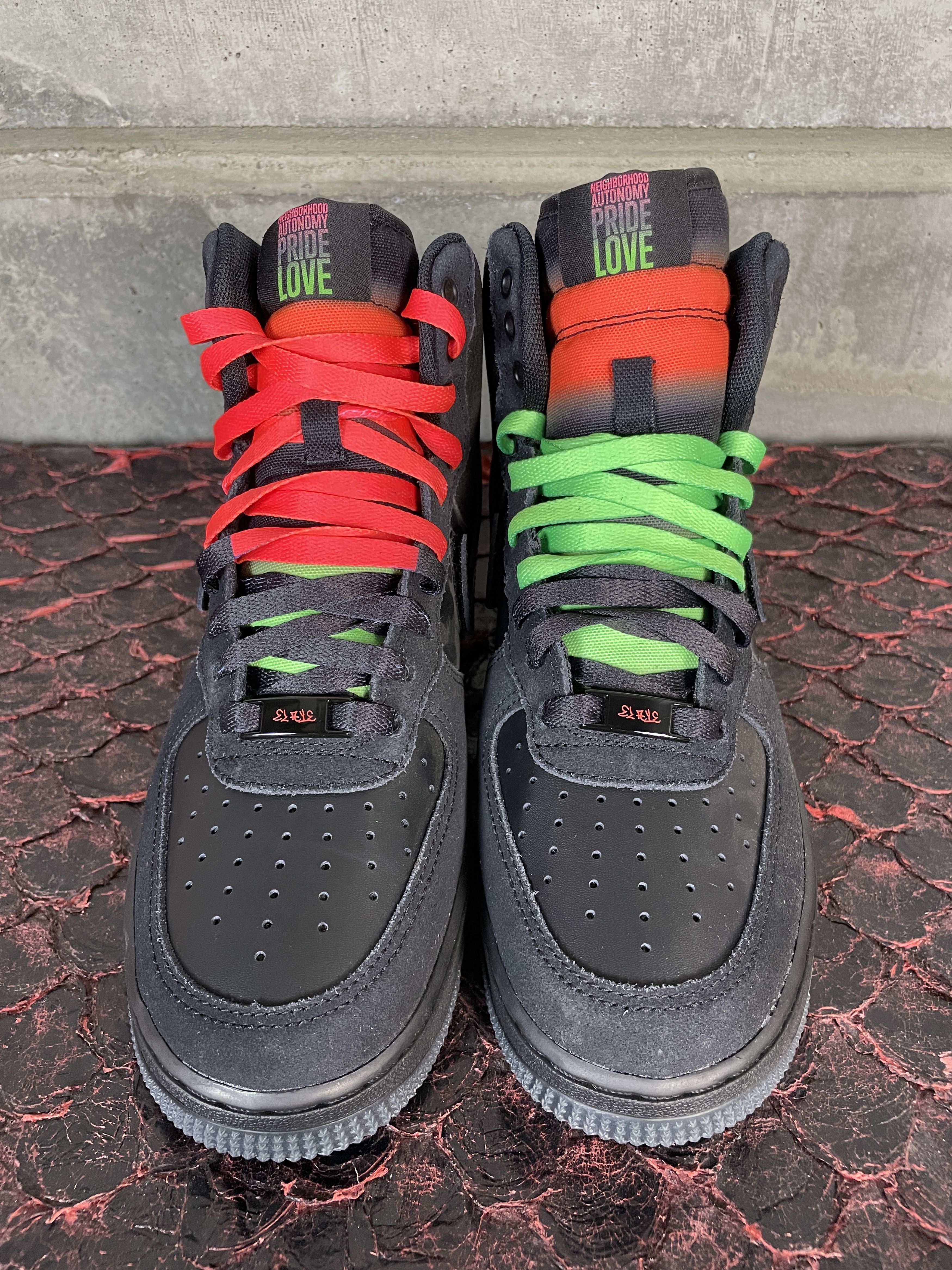 Nike 1/1 Lauren Halsey x Nike Air Force 1 High LE 'All for 1' Size US 6 / EU 39 - 5 Thumbnail