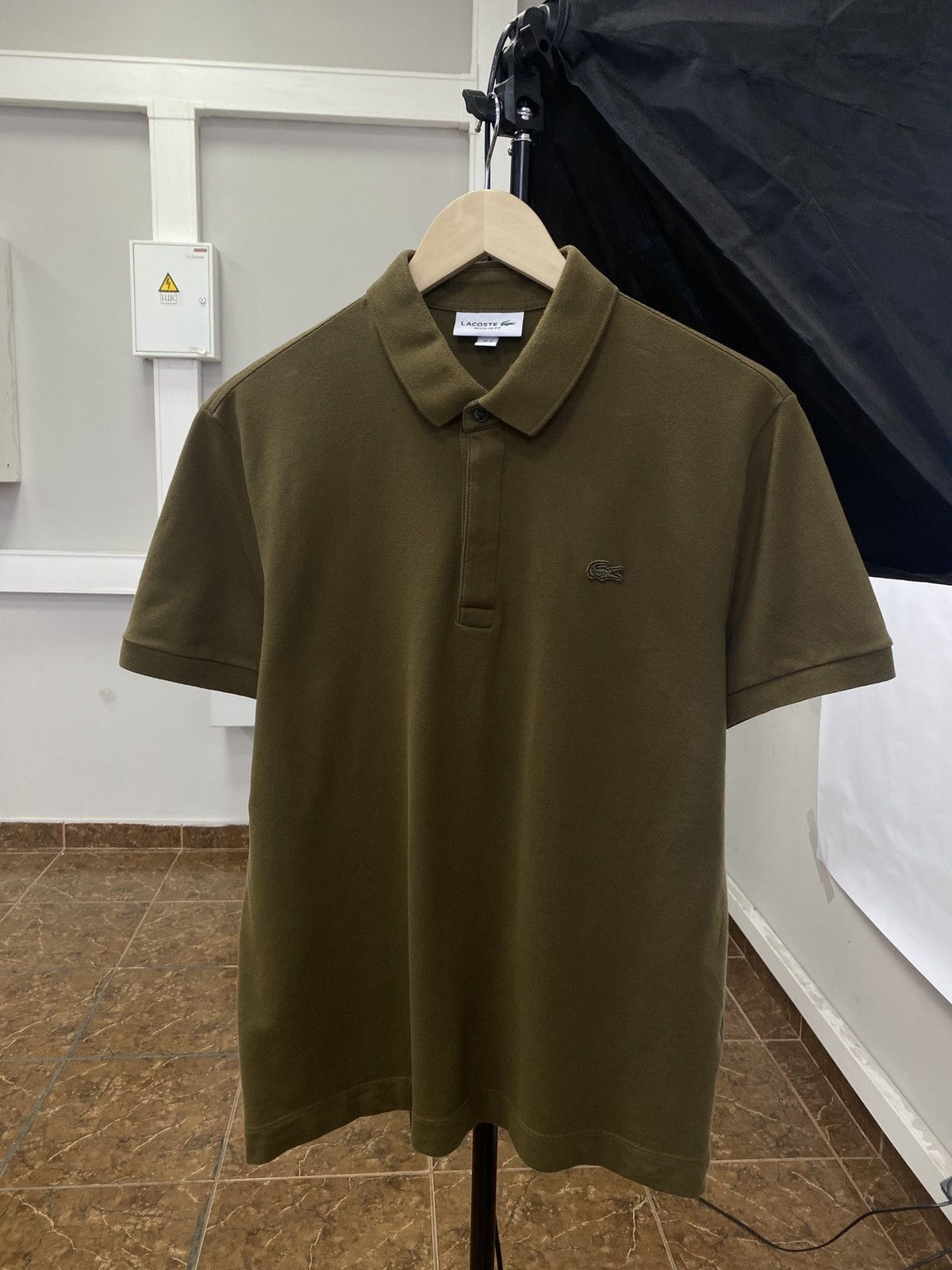 Lacoste 🇫🇷 Vintage Lacoste polo t-shirt made in France retro rare Size US M / EU 48-50 / 2 - 1 Thumbnail