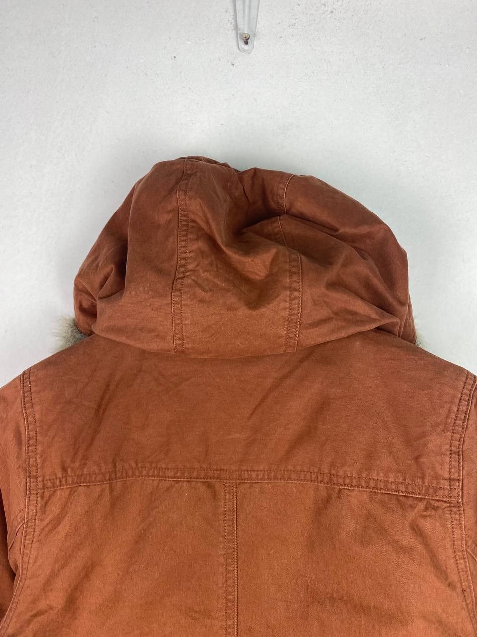Japanese Brand japanese brand hard khakis parka jacket fur lining Size US L / EU 52-54 / 3 - 8 Thumbnail
