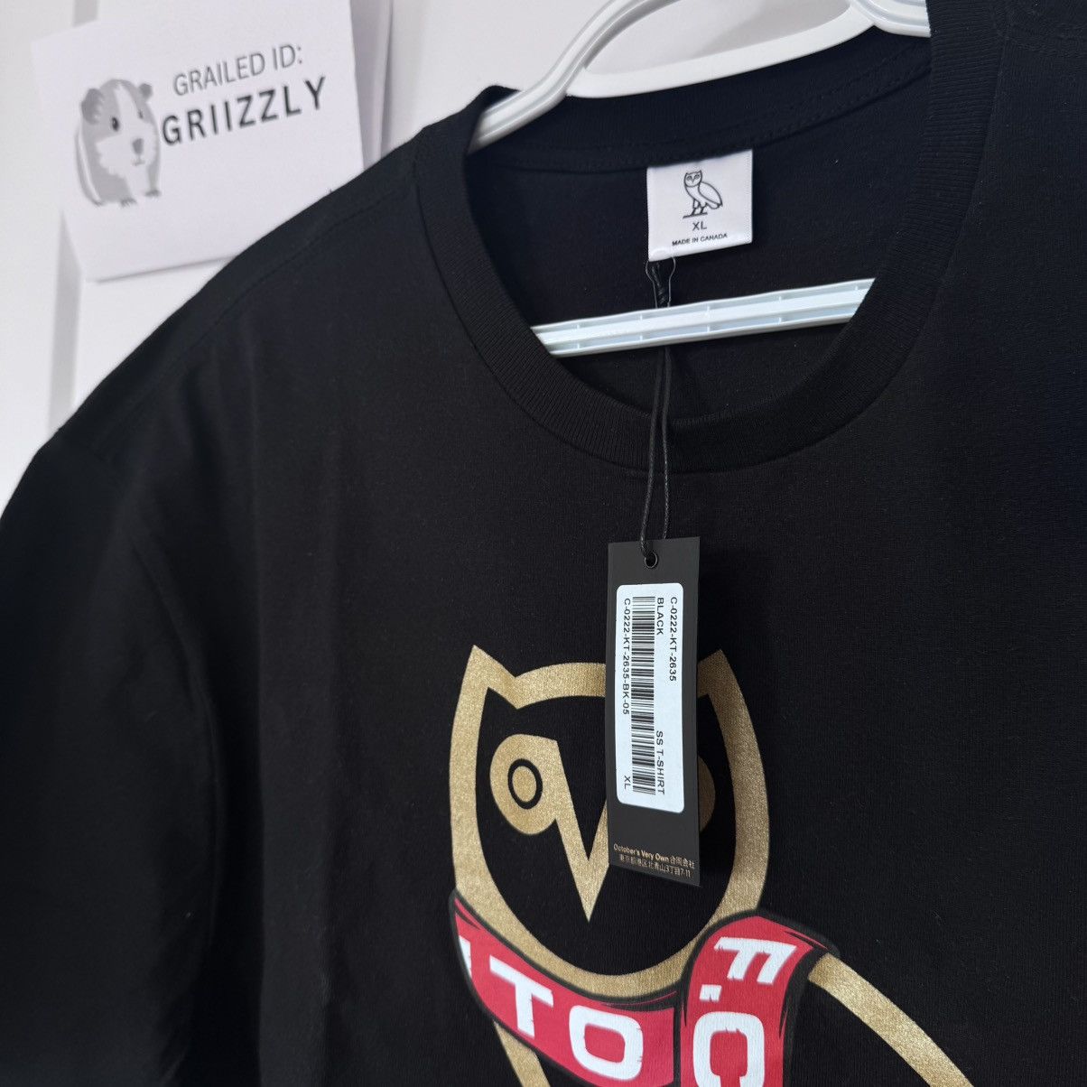 Drake OVO FC Owl T-Shirt ⚽️🦉 Size US XL / EU 56 / 4 - 4 Thumbnail